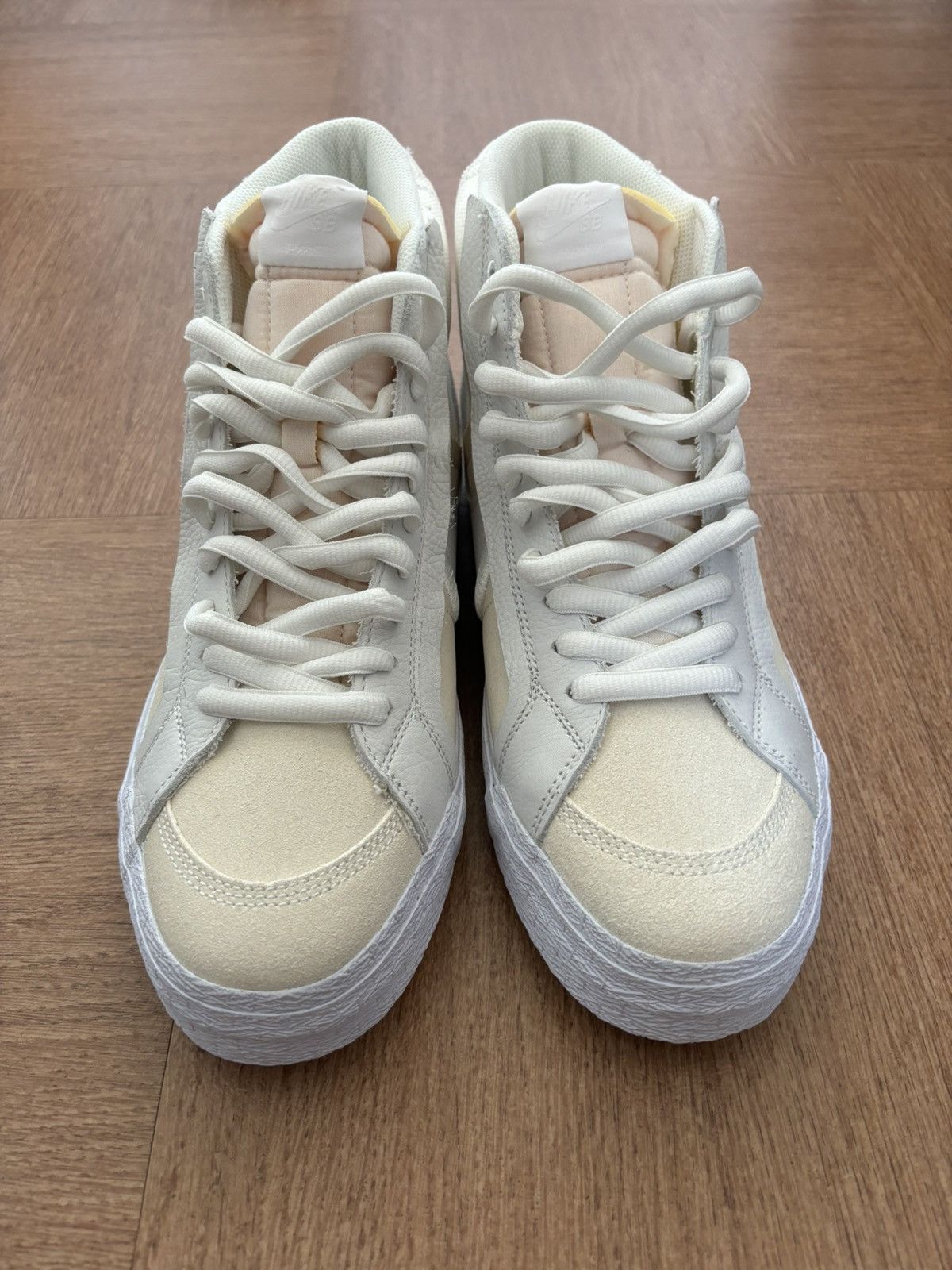 Nike NIKE SB ZOOM BLAZER MID PREMIUM PLUS « WARNING LABEL » Size US 11.5 / EU 44-45 - 9 Thumbnail
