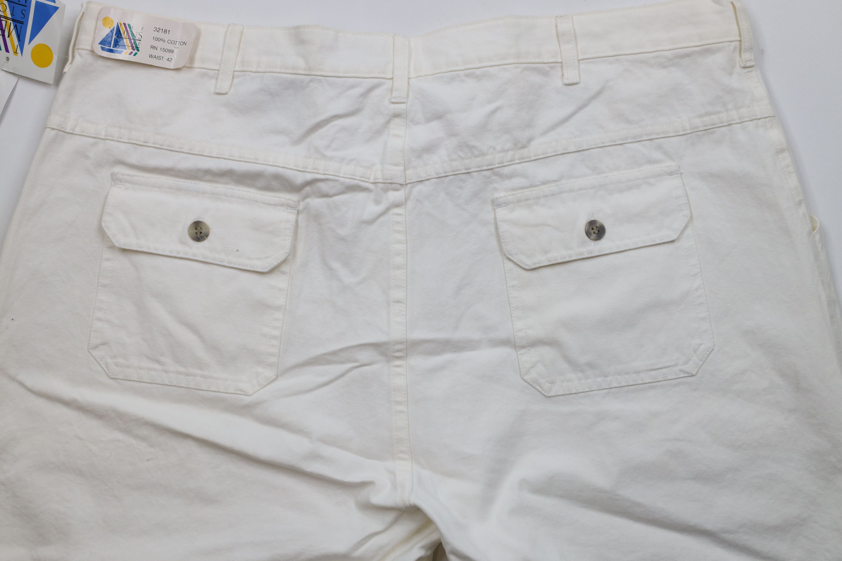 Vintage Deadstock Vintage 90s Streetwear Front Pocket Cargo Shorts Size US 42 / EU 58 - 10 Thumbnail