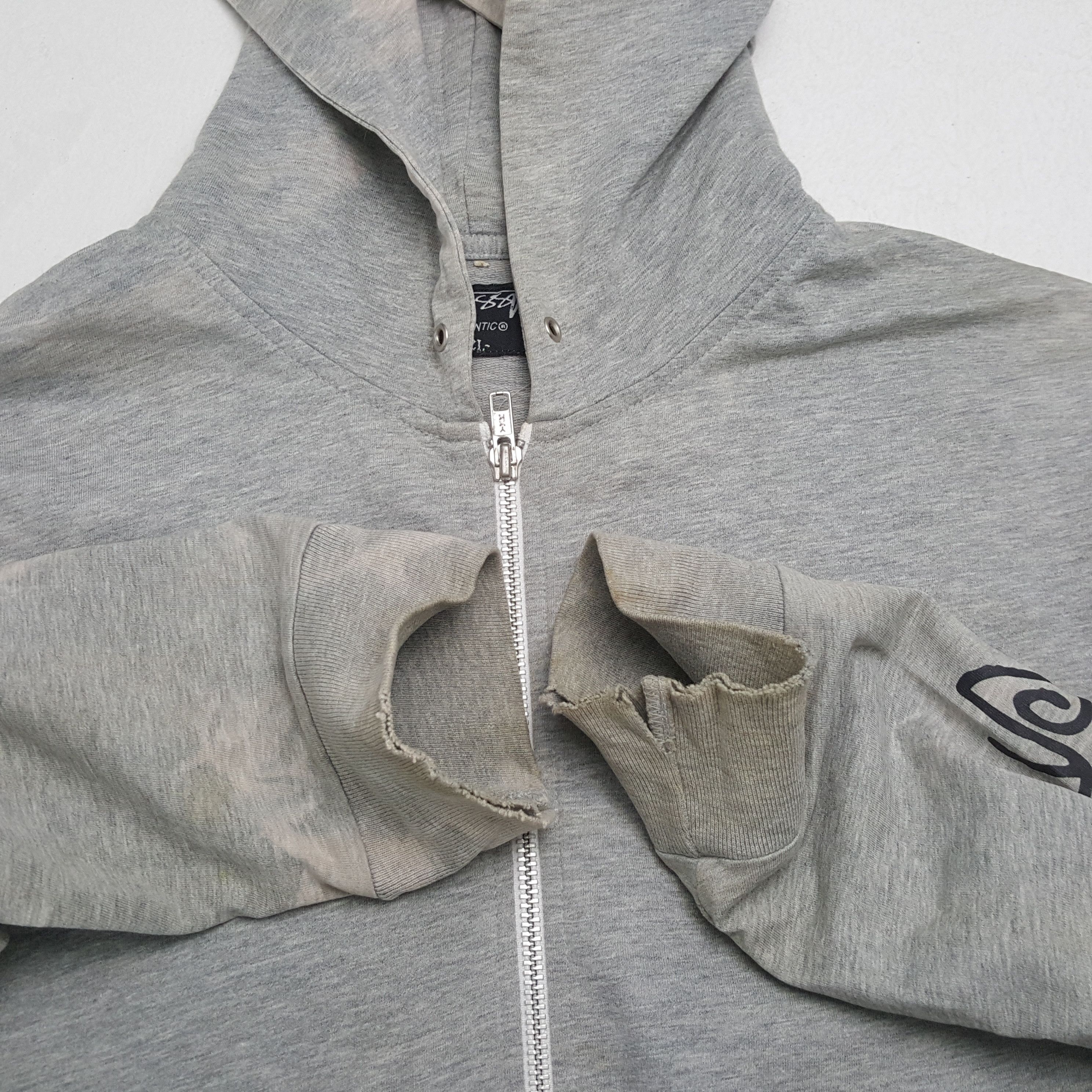Stussy × Vintage Vintage STUSSY Streetwear Skateboard Logo Design Hoodies Size US M / EU 48-50 / 2 - 9 Thumbnail