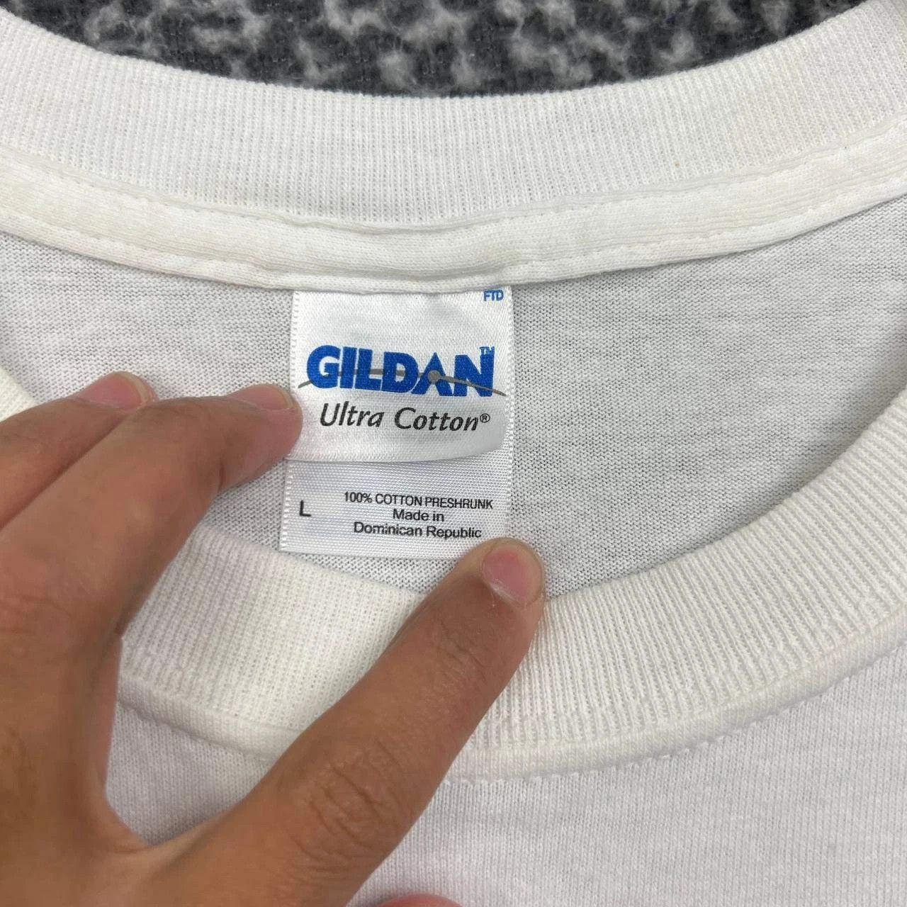 Gildan Alabama Crimson Tide Shirt Men L Short Sleeve Crew Neck Size US L / EU 52-54 / 3 - 8 Thumbnail