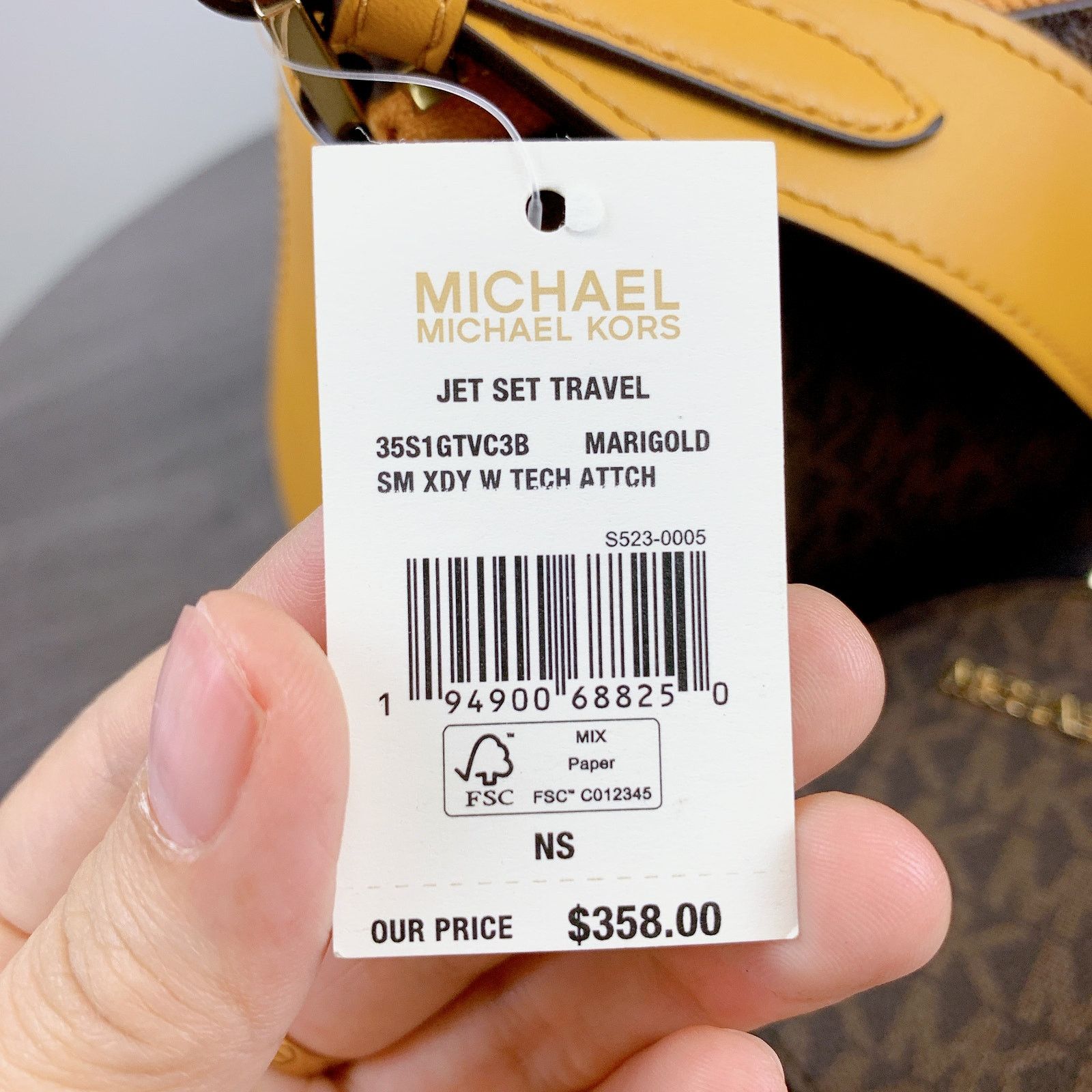 Michael Kors Michael Kors 35S1GTVC3B Jet Set Travel Small Logo Shoulder Size ONE SIZE - 8 Thumbnail