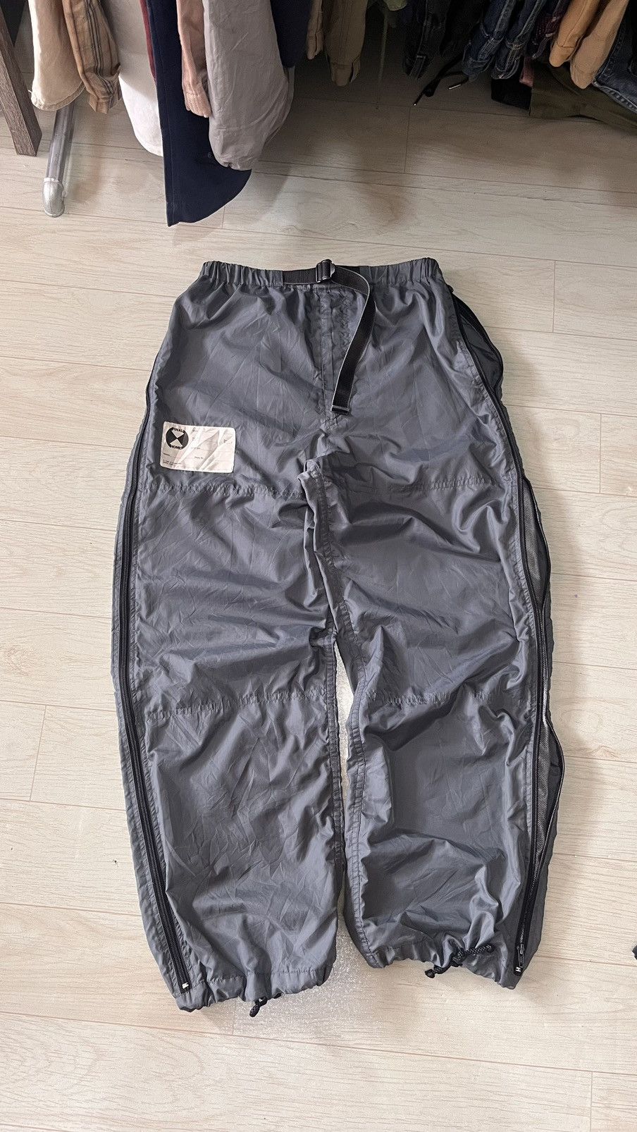 Final Home 90s Final Home Gunmetal Survival zipper pants Size US 32 / EU 48 - 2 Thumbnail