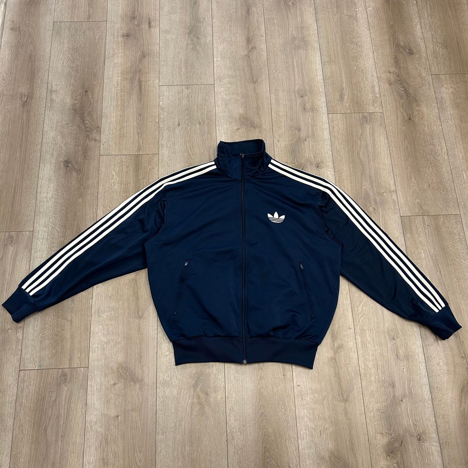 Adidas × Vintage Adidas Firebird Track Jacket Coat Full Zip size Large L B22 Size US L / EU 52-54 / 3 - 1 Thumbnail