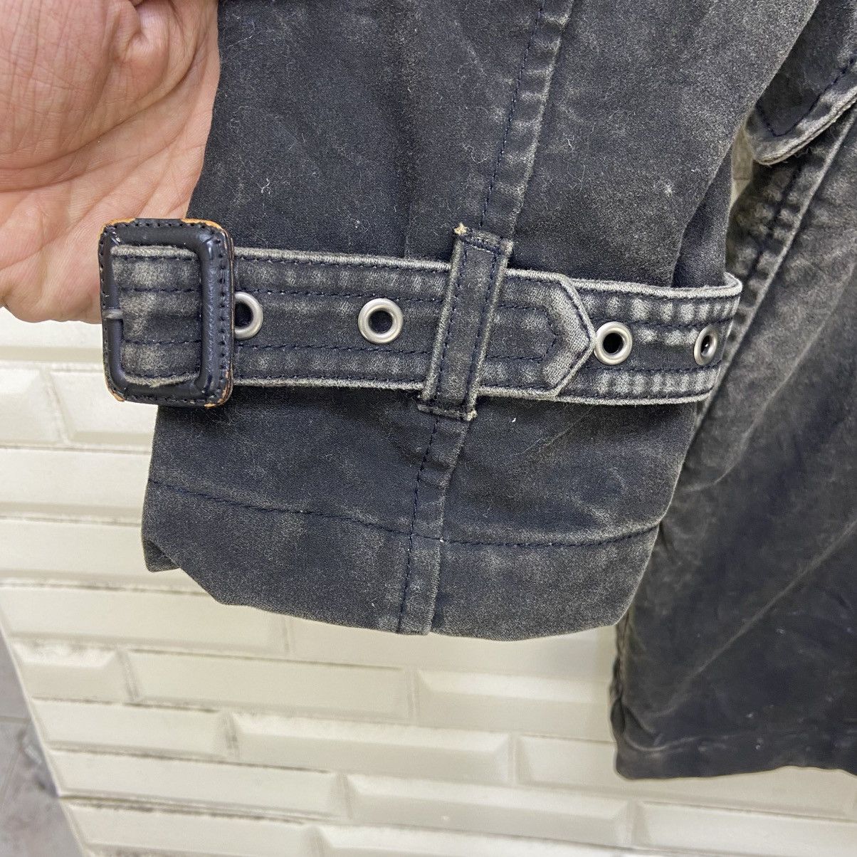 The Difference Japanese Brand The Difference Rupert Distressed Long Coat Size US S / EU 44-46 / 1 - 16 Thumbnail