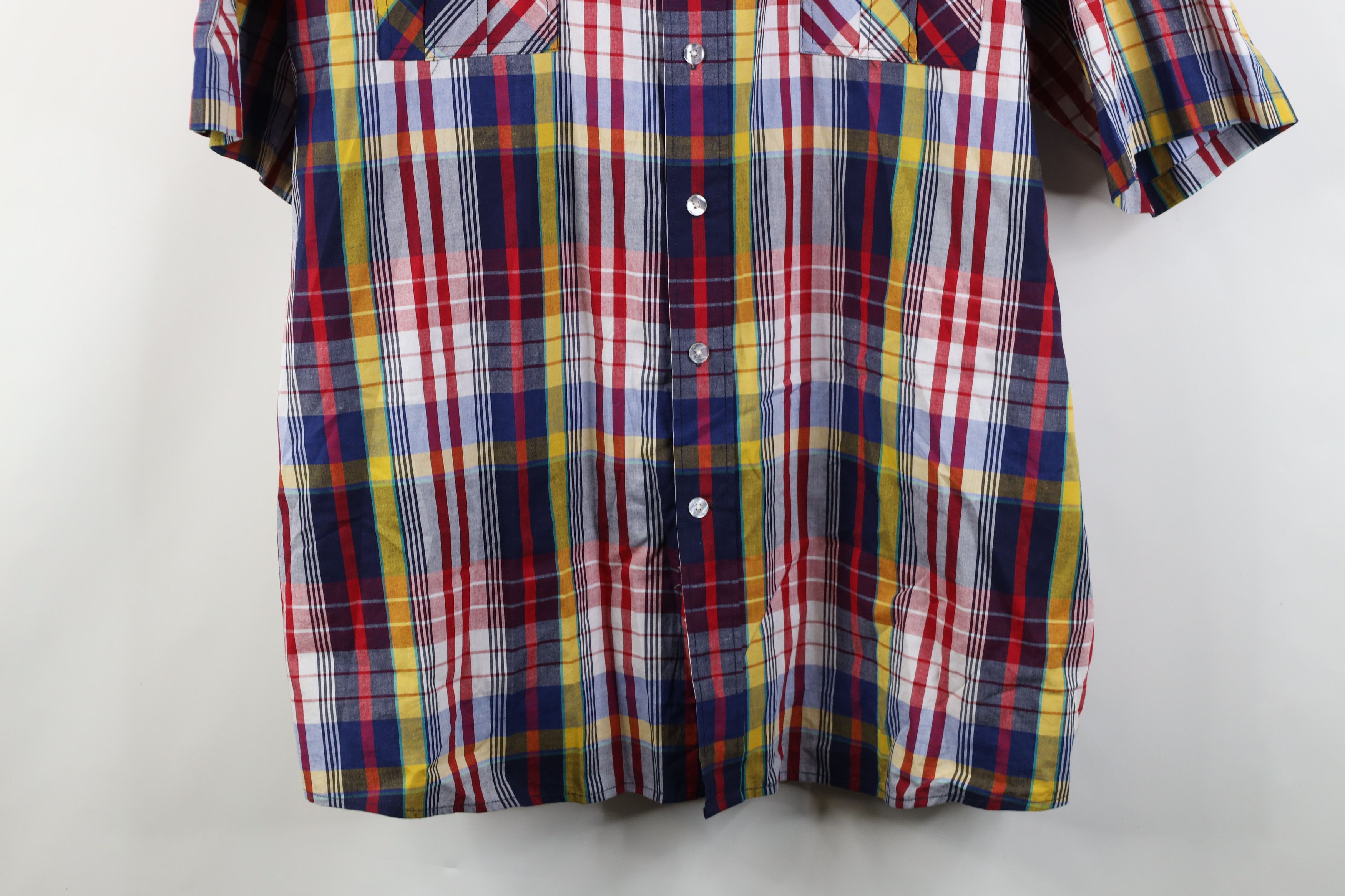 Karl Kani Vintage Karl Kani Plaid Short Sleeve Collared Button Shirt Size US XXL / EU 58 / 5 - 3 Thumbnail