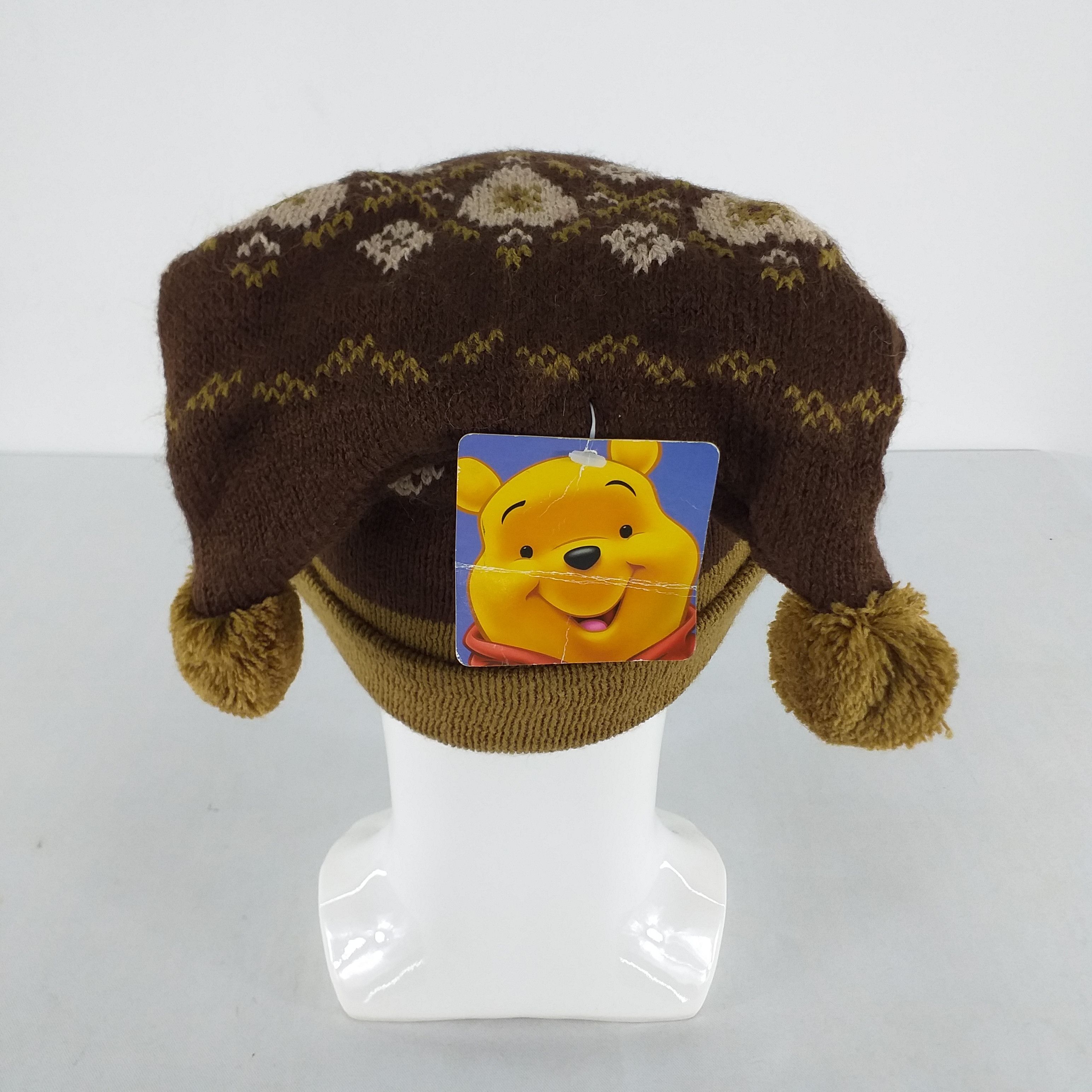 Cartoon Network Pooh Character Embroidery Snow Cap Hat Beanie -BN331 Size ONE SIZE - 3 Thumbnail