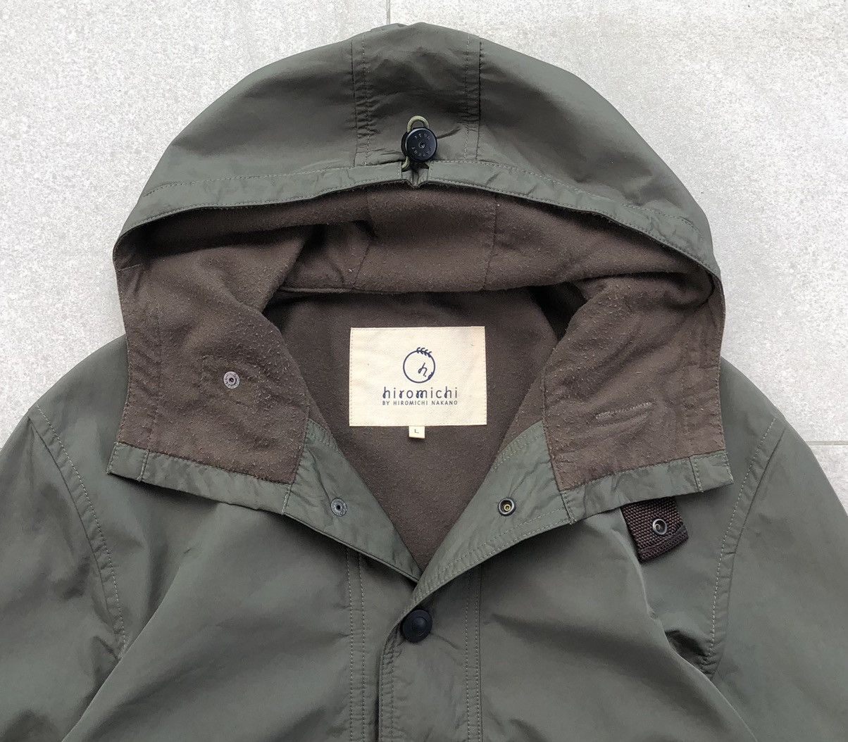 Japanese Brand Hiromichi by HIROMICHI NAKANO USN Herringbone Anarok Jacket Size US L / EU 52-54 / 3 - 15 Thumbnail