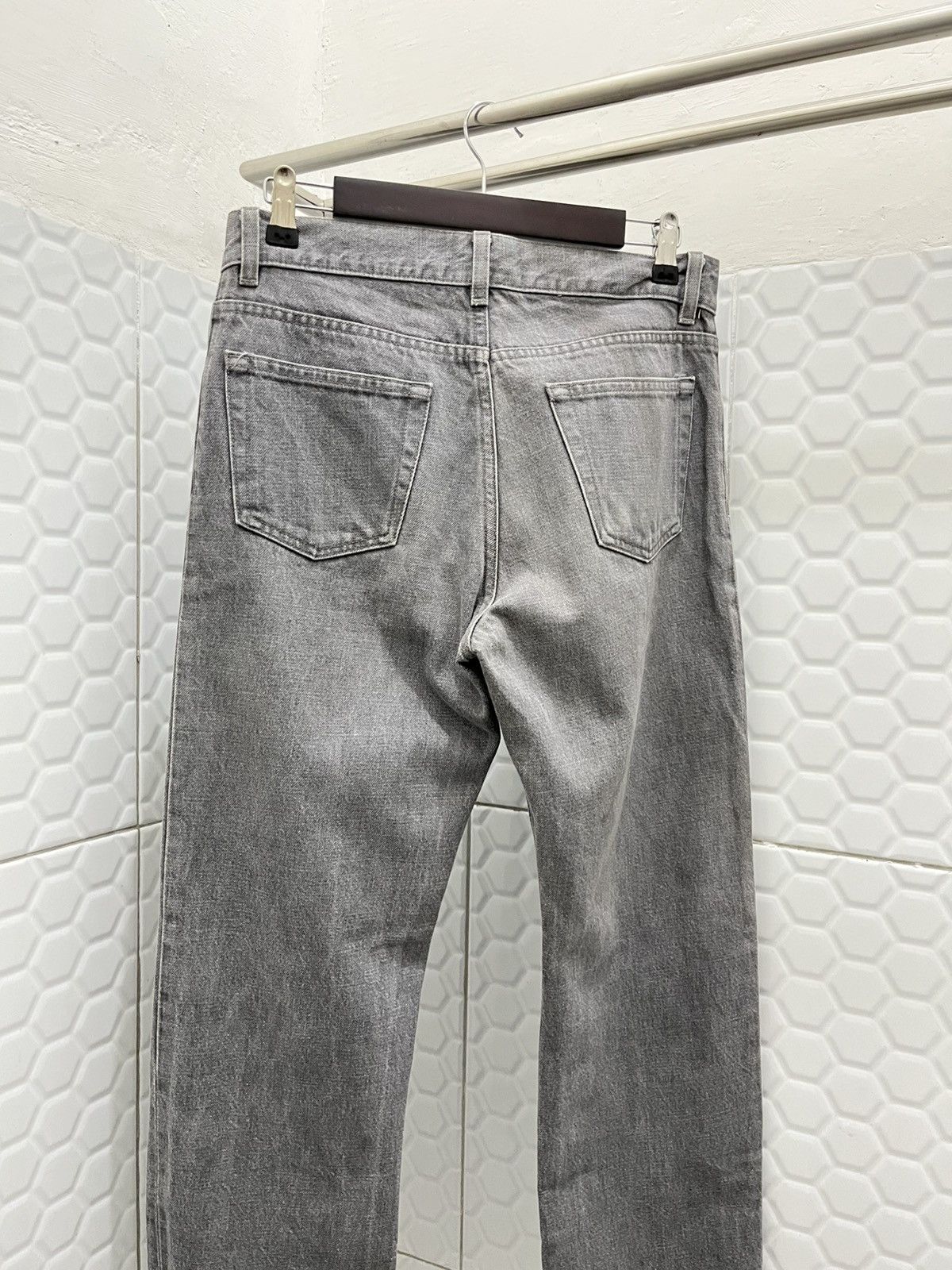 Helmut Lang Archive Helmut Lang Grey Denim Size US 31 - 10 Thumbnail