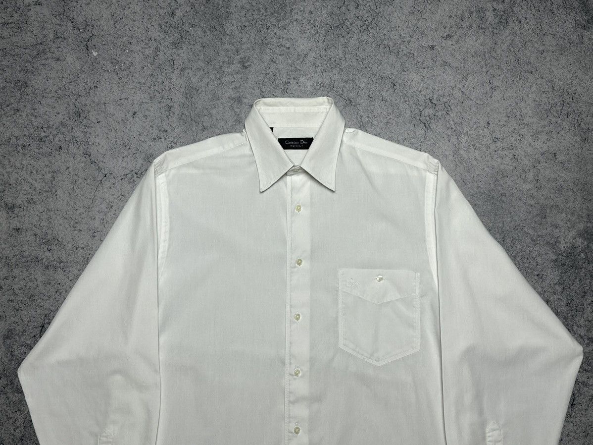 Christian Dior Monsieur Vintage Christian Dior Monsieur Long Sleeve Shirt Size US L / EU 52-54 / 3 - 2 Thumbnail