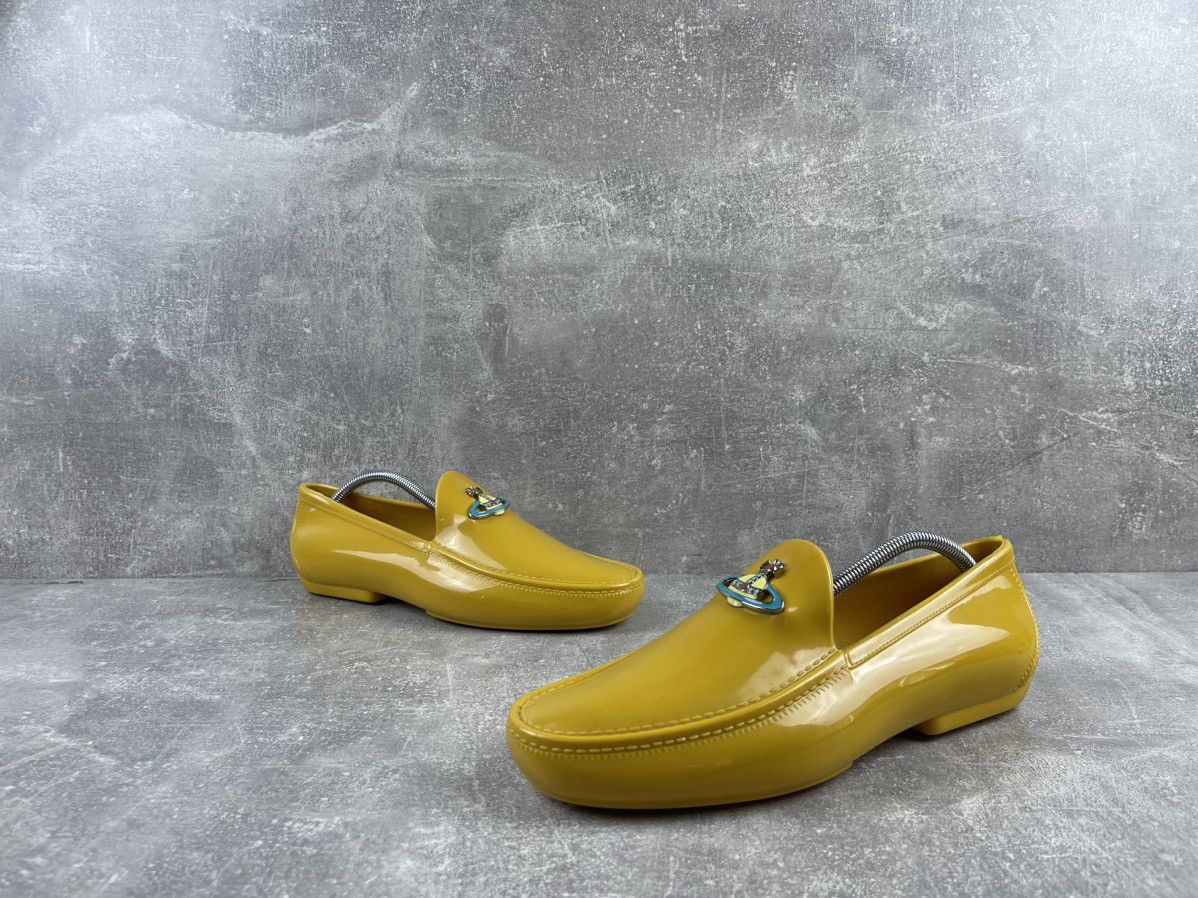 Vivienne Westwood Vivienne Westwood NEW Archive Rubber Moccasins Slip-on Size US 10 / EU 43 - 4 Thumbnail
