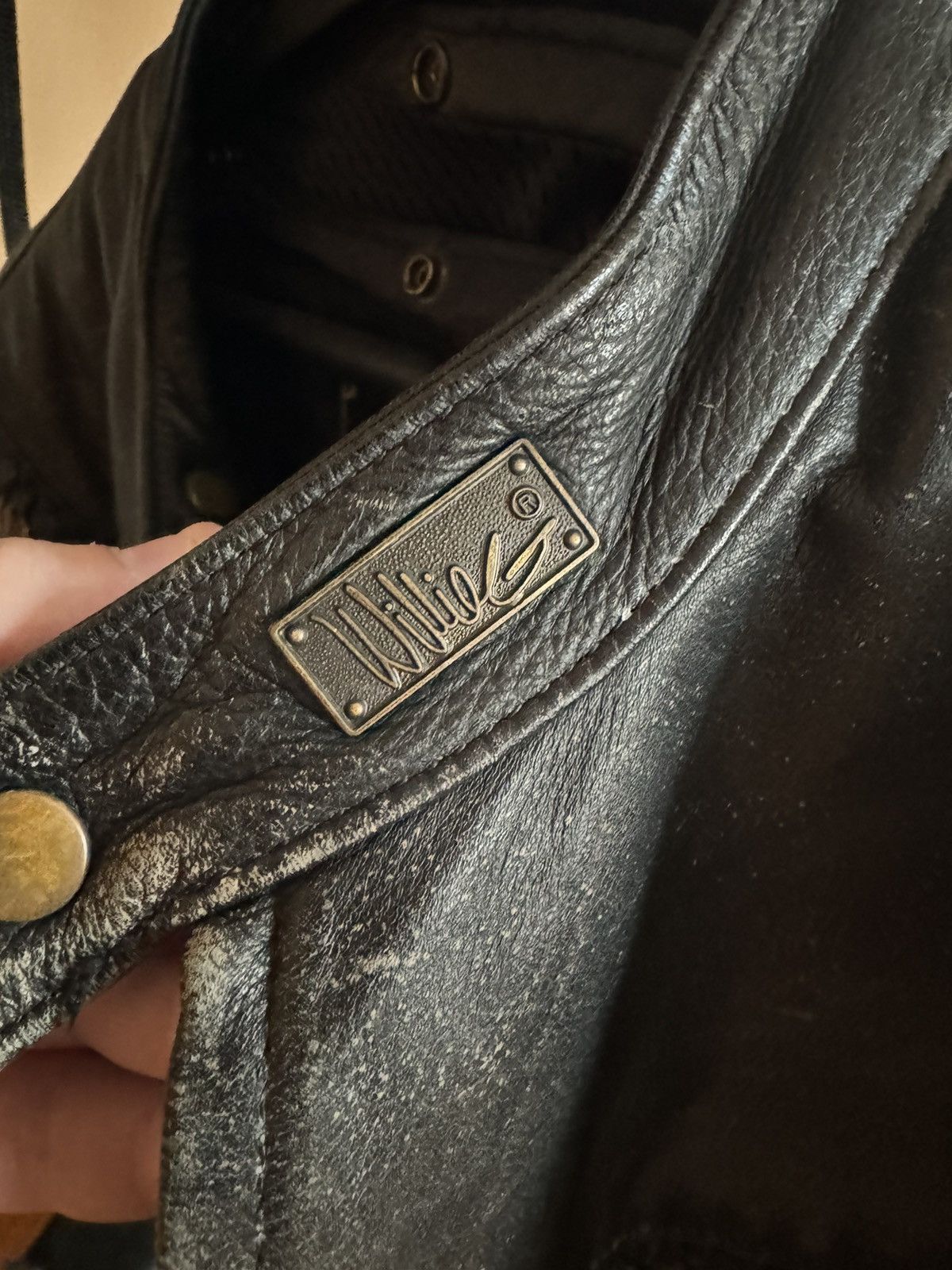 Harley Davidson × Vintage Harley Davidson Vintage Genuine Leather Jacket RARE Size US S / EU 44-46 / 1 - 3 Thumbnail