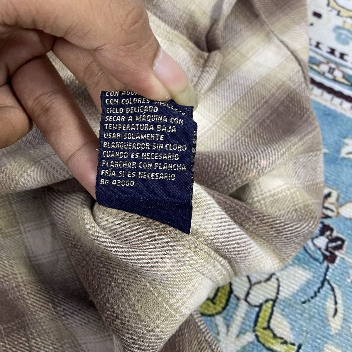 Route 66 2000s - Route 66 Usa Brown Veterano Flanel Shirt Size US L / EU 52-54 / 3 - 7 Thumbnail