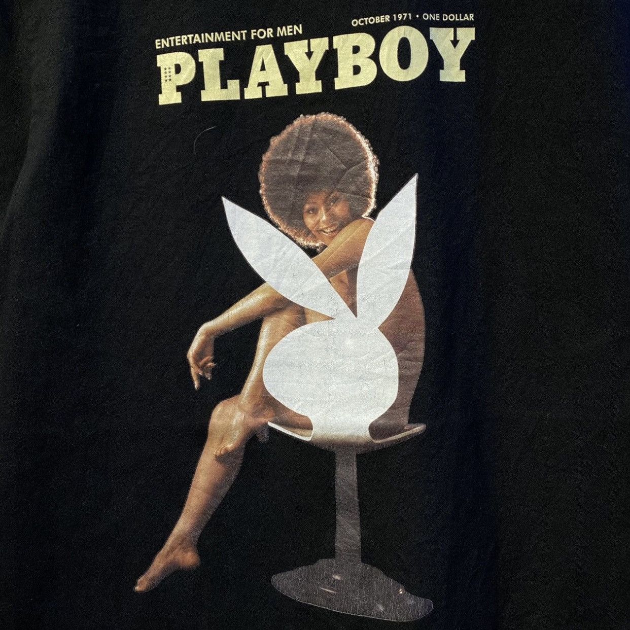 Playboy PLAYBOY OCTOBER 1971 SPECIAL EDITION TEE Size US S / EU 44-46 / 1 - 3 Thumbnail