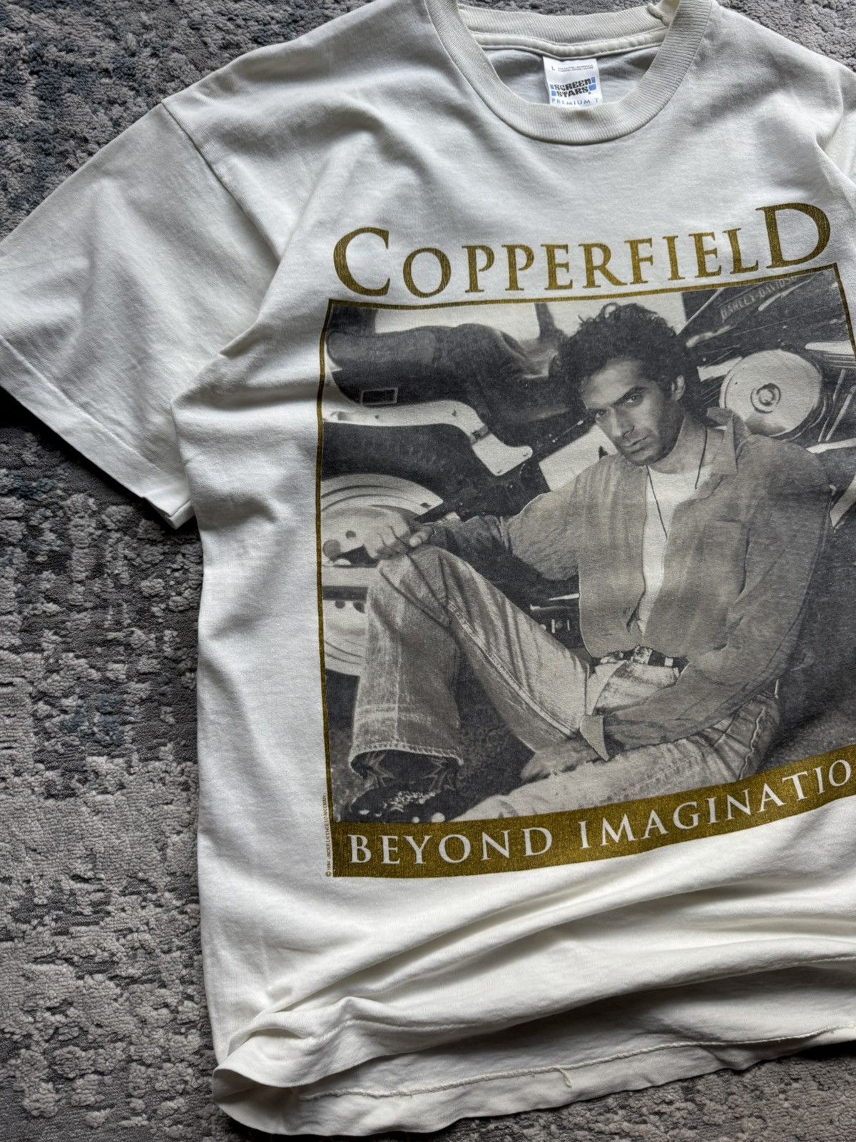 Vintage David Copperfield Vintage 90s Beyond Imagination t shirt L Size US L / EU 52-54 / 3 - 5 Thumbnail