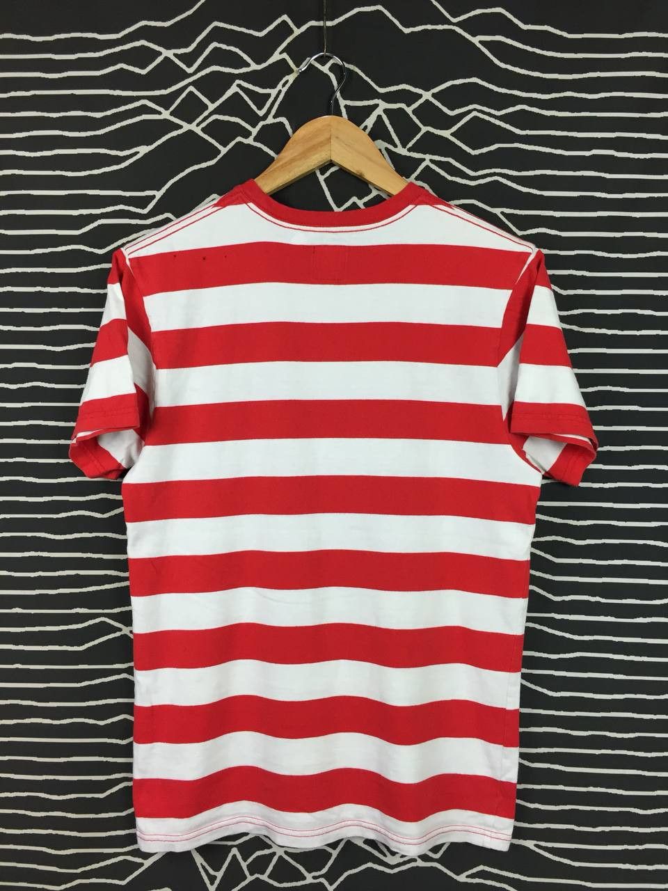 Vans Vans Skateboards Embroidered Logo Striped Tee Size US S / EU 44-46 / 1 - 7 Thumbnail