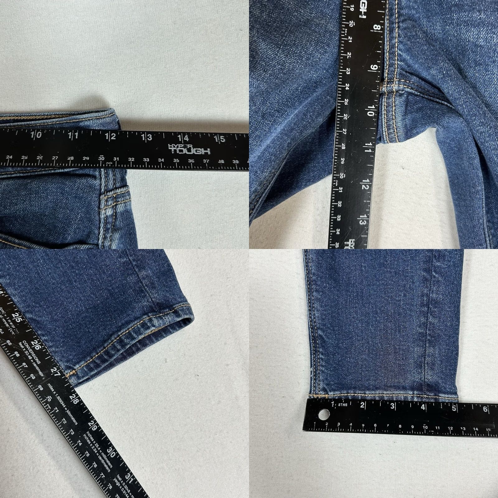 American Eagle Outfitters American Eagle Outfitters Mom Jean Skinny Jeans Women's Size 0 Regular Blue Denim AEO Size 25" / US 0 / IT 36 - 9 Thumbnail