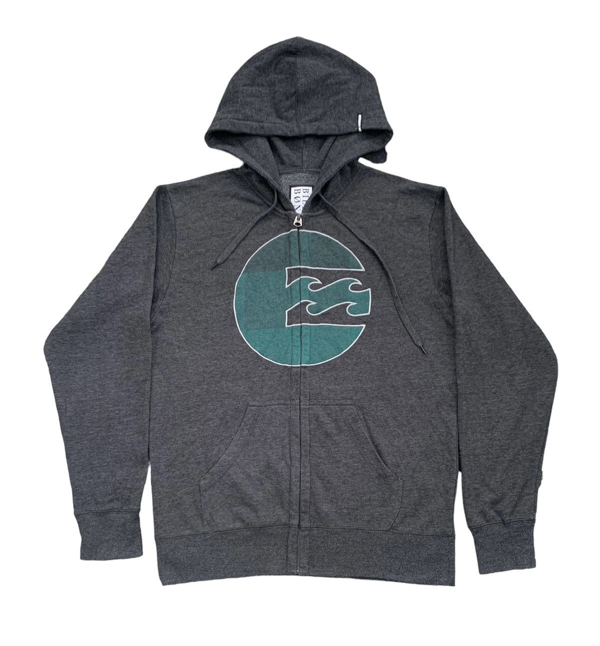 Billabong Billabong Big Logo Zip Up Jacket Hoodie Sweater Size US M / EU 48-50 / 2 - 1 Thumbnail