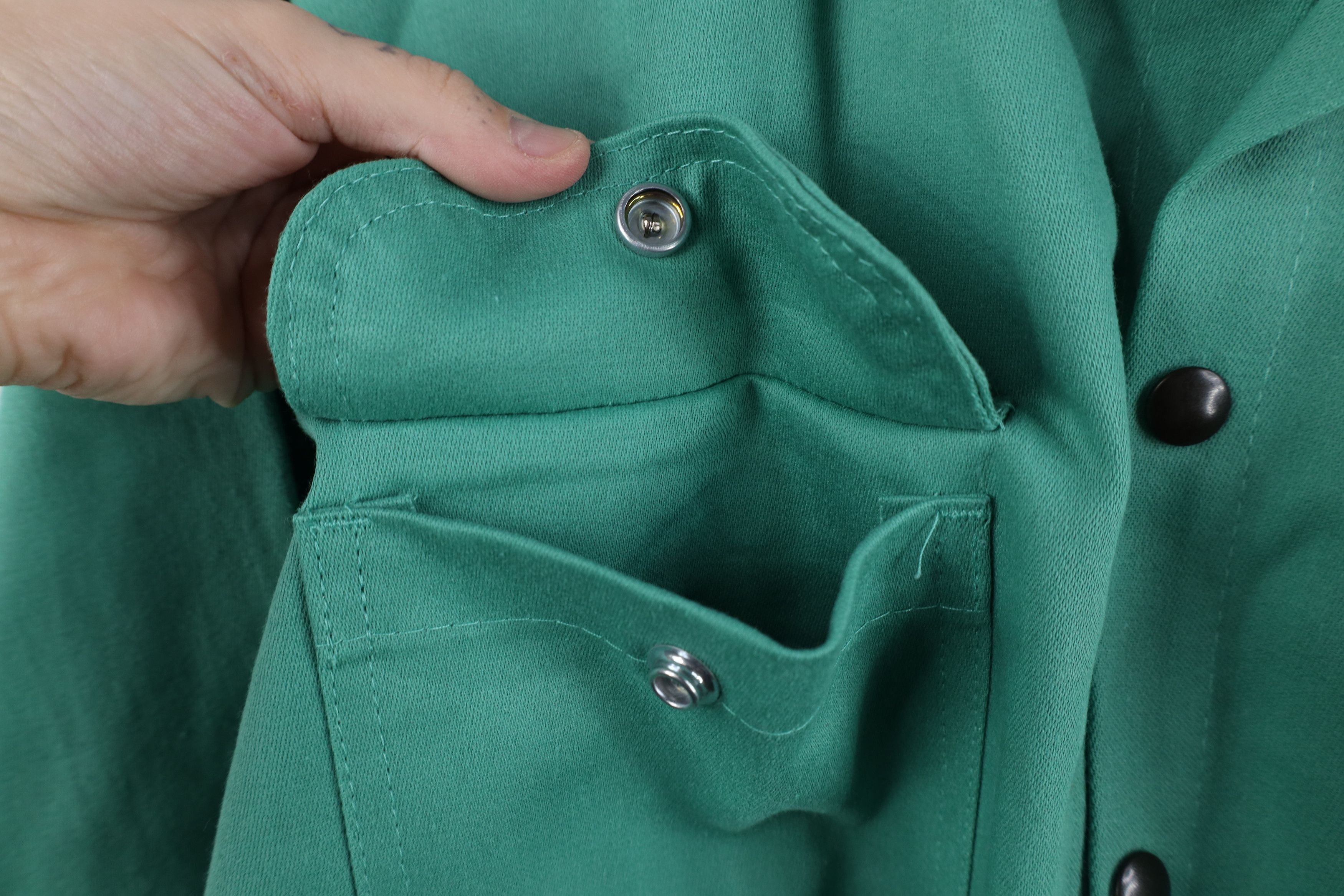 Vintage Streetwear Flame Resistant Work Button Shirt Jacket Shacket Size US M / EU 48-50 / 2 - 5 Thumbnail