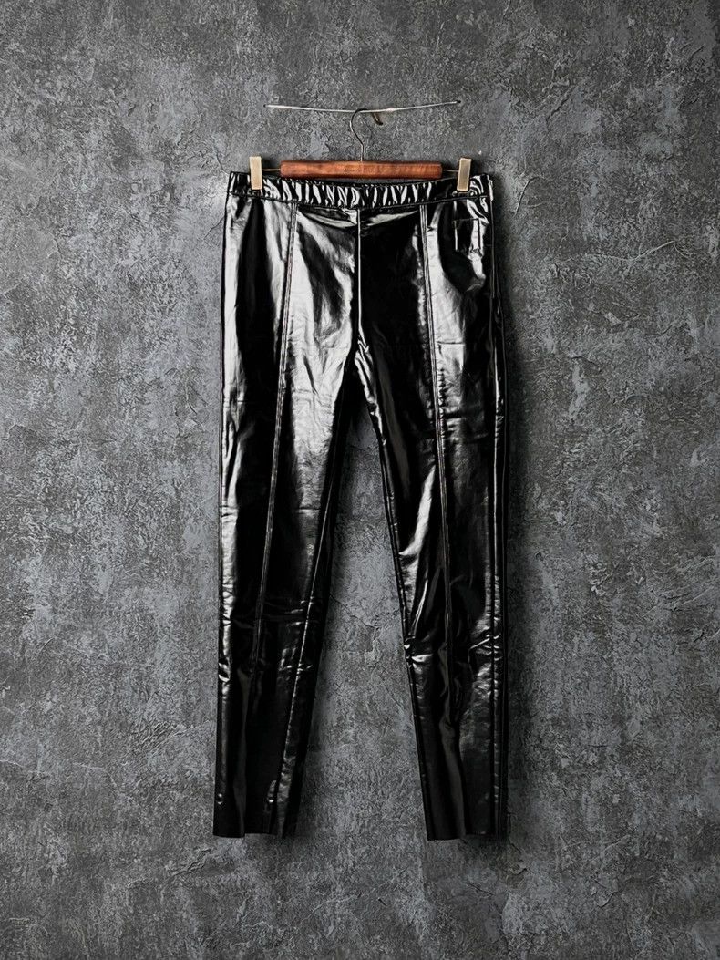 Rick Owens Rick Owens Black Leather Pants Size US 38 / EU 54 - 1 Thumbnail