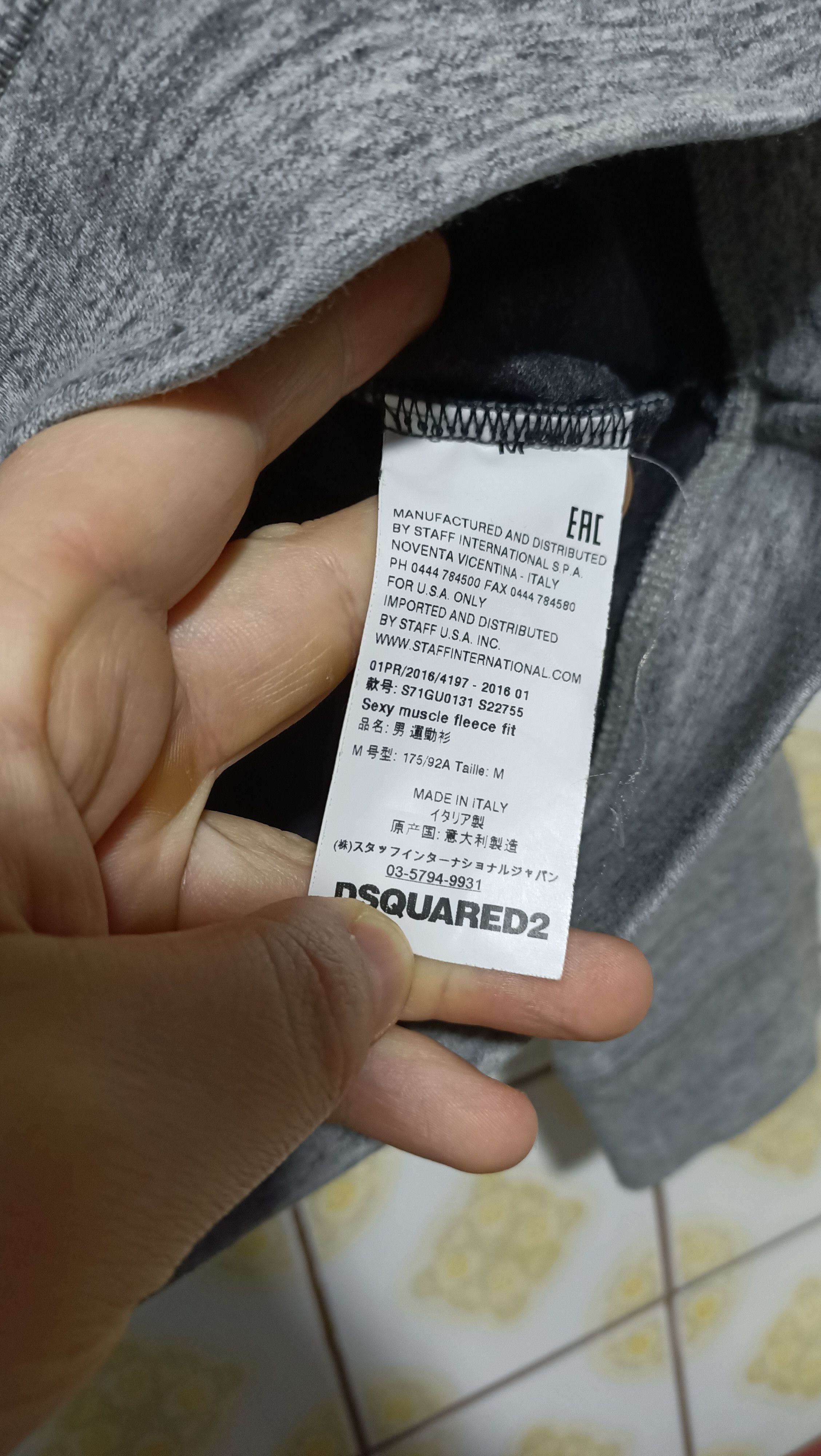 Dsquared2 Dsquared2 grey hoodie Size US M / EU 48-50 / 2 - 7 Thumbnail