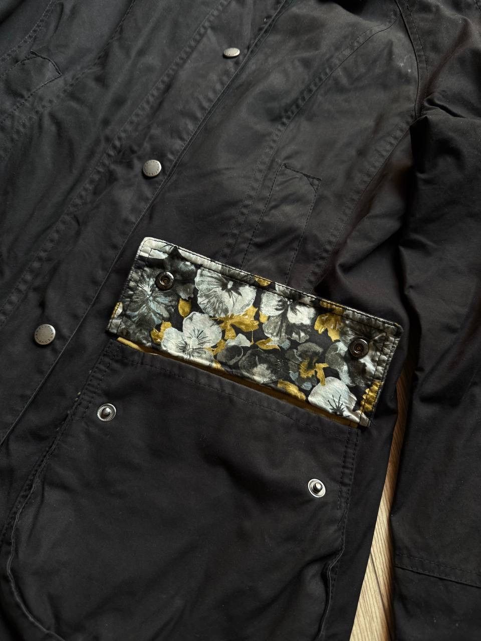 Barbour Rare Barbour Wax Jacket SMU Liberty beadnell jacket Size L / US 10 / IT 46 - 3 Thumbnail