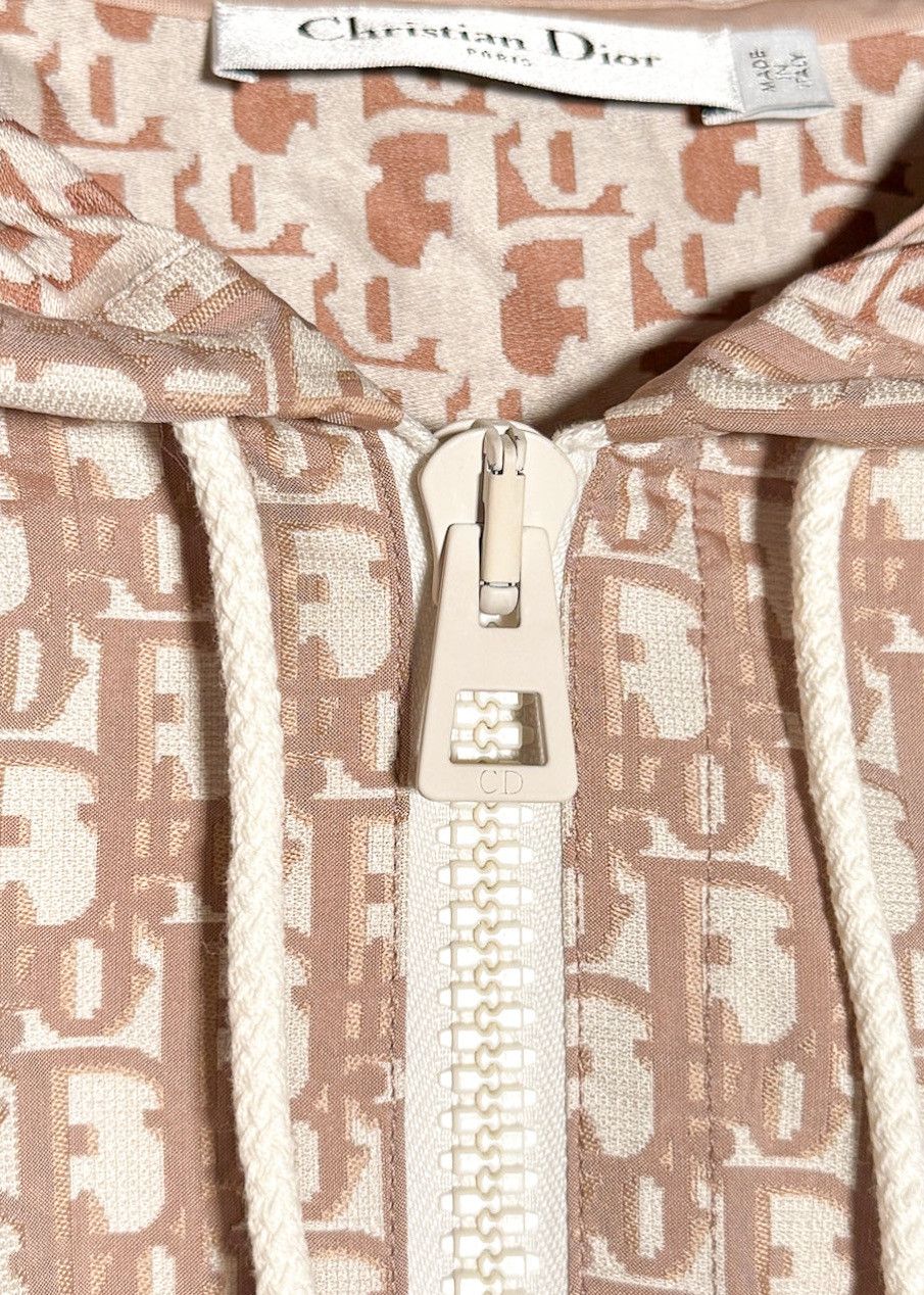 Dior Dior Pink Oblique Technical Taffeta Hooded Dress Mini Dress Size M / US 6-8 / IT 42-44 - 5 Thumbnail
