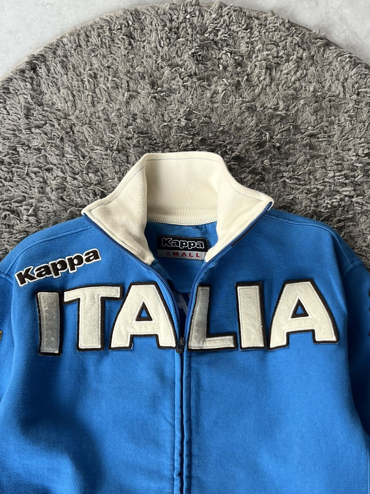 Kappa Vintage Zip Kappa Soccer ITALIA 🇮🇹 Size US M / EU 48-50 / 2 - 3 Thumbnail