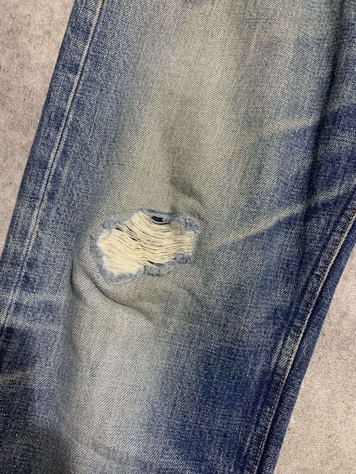 A.P.C. APC Denim selvedge distressed Size US 34 / EU 50 - 4 Thumbnail