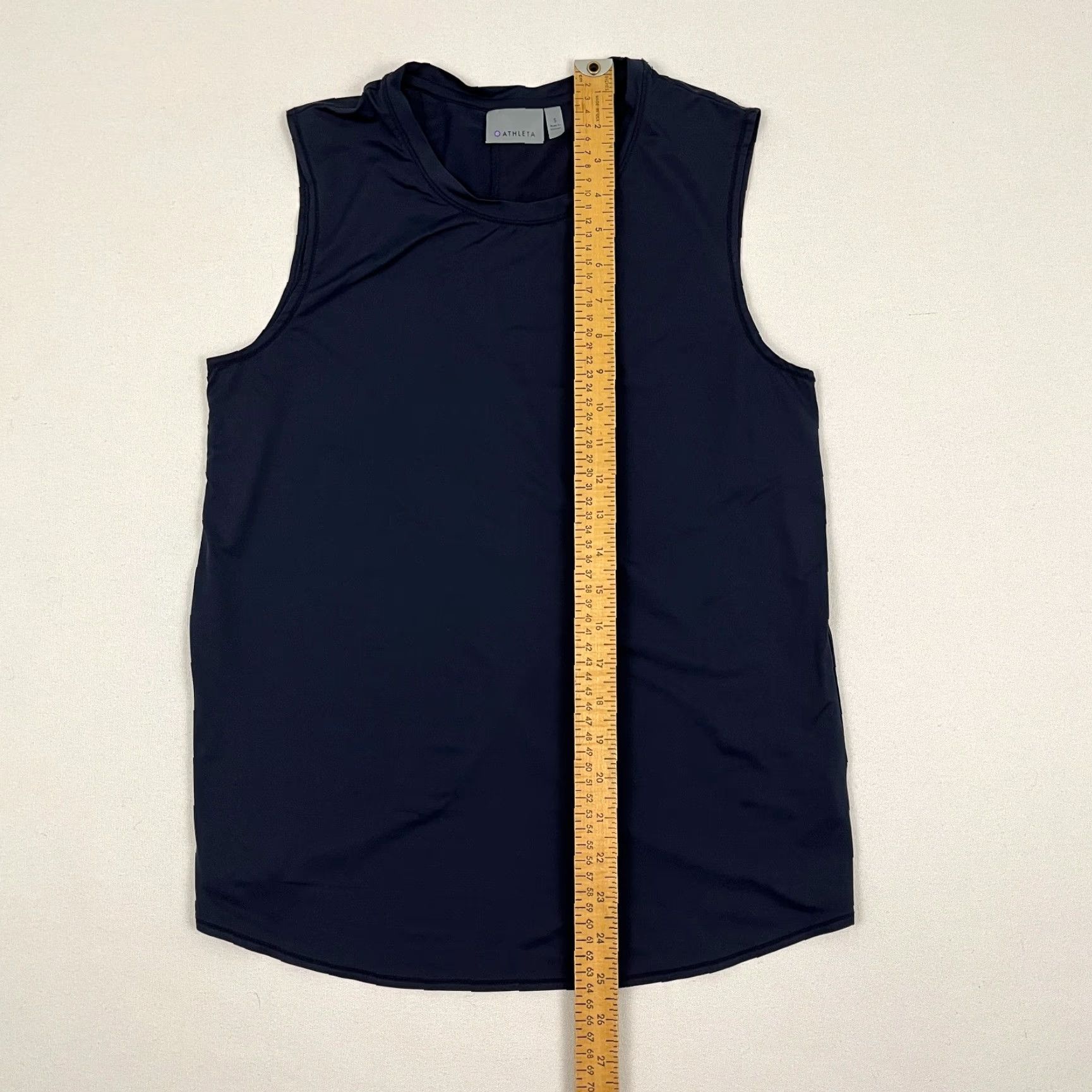 Athleta Athleta Tank Top Womens Small Navy Blue Active Fitness Workout Yoga Lightweight Sleeveless Racerback Athletic Shirt Womens Size S / US 4 / IT 40 - 5 Thumbnail