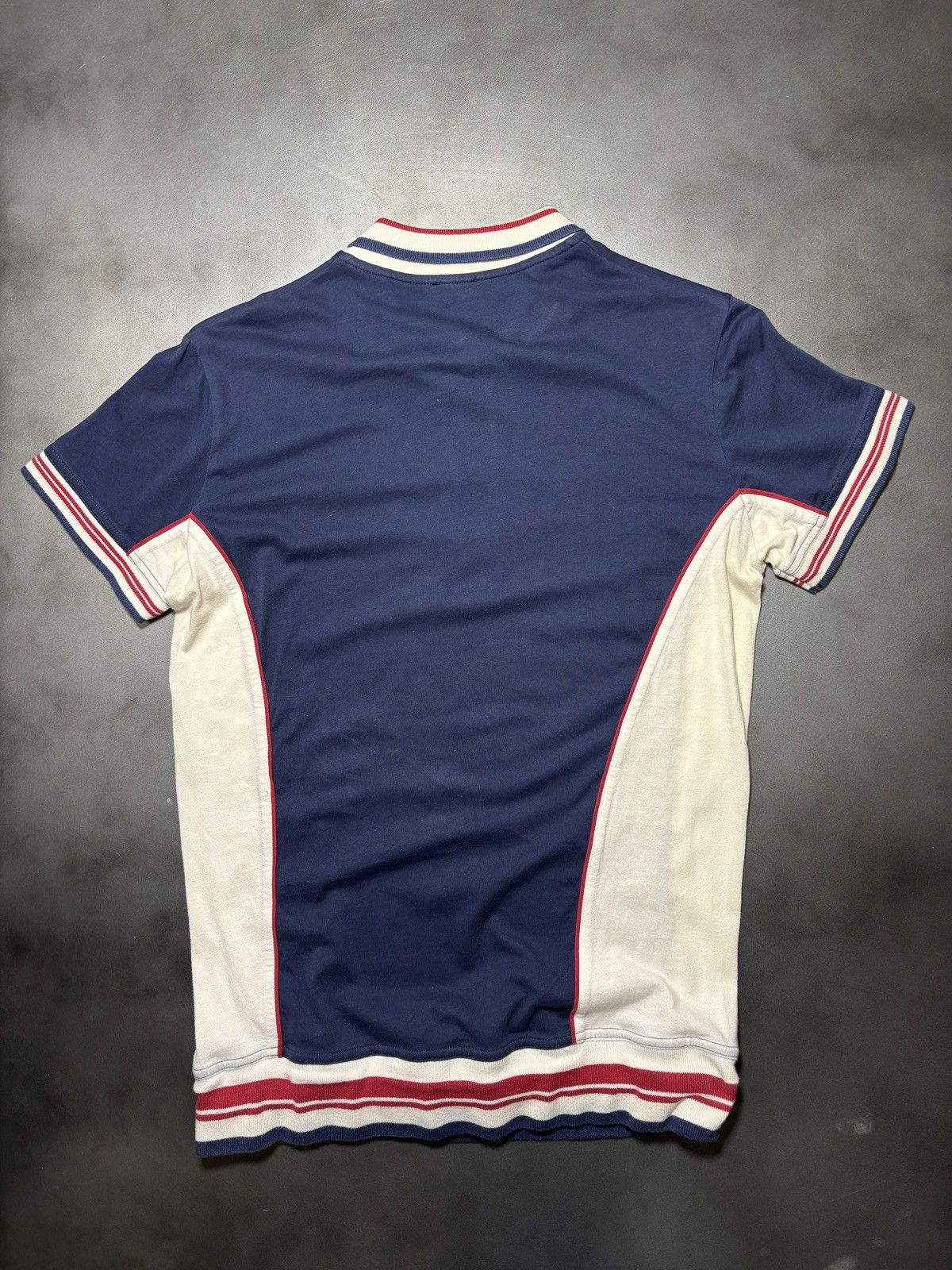 Dolce & Gabbana 2000s Dolce & Gabbana Polo Shirt Drawstring Crop Tennis Y2K Size M / US 6-8 / IT 42-44 - 12 Thumbnail