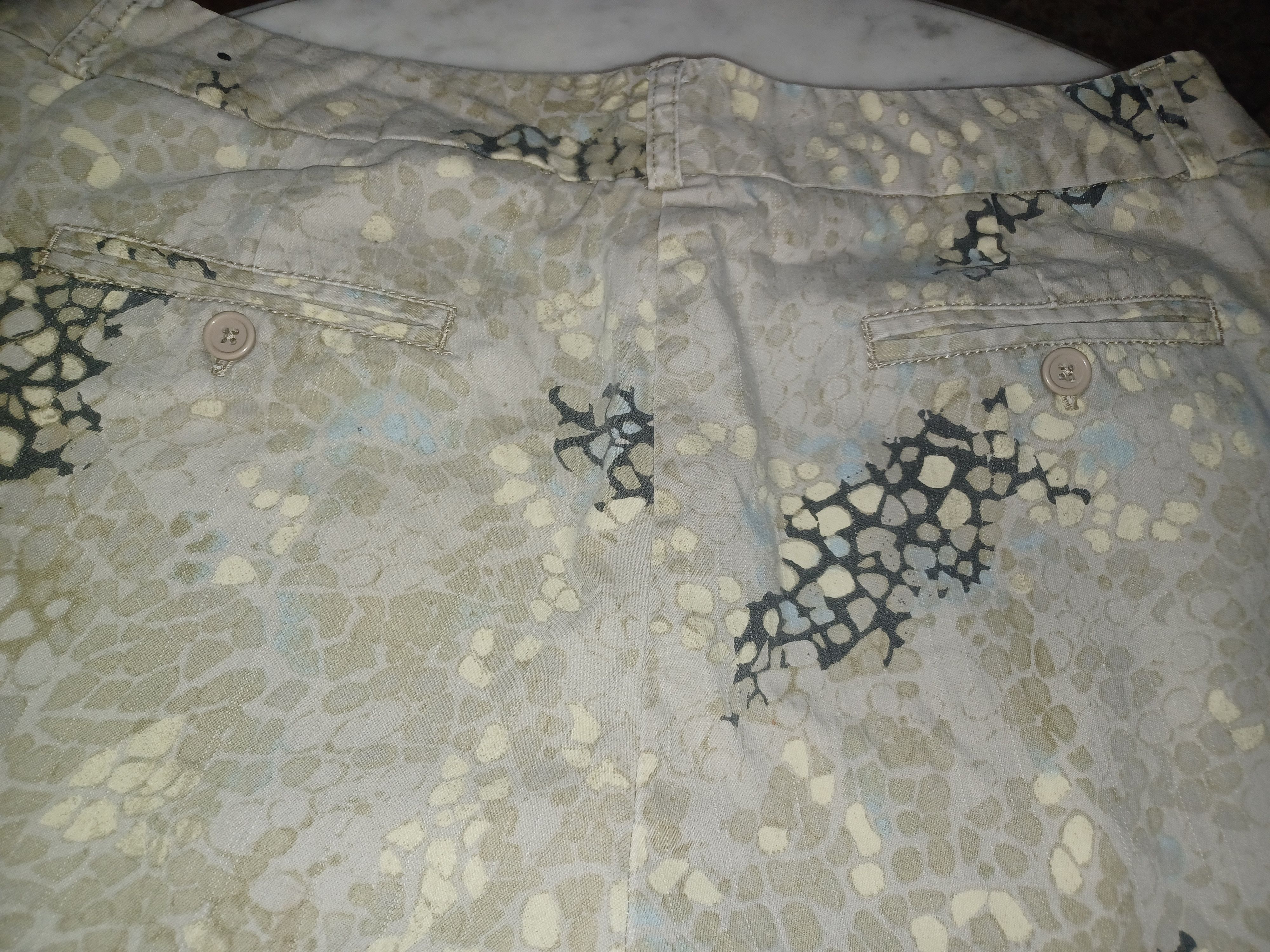 Other Larry Levine Women's Pants Animal Print SZ 12 Mostly Gray Size 34" / US 12 / IT 48 - 2 Thumbnail
