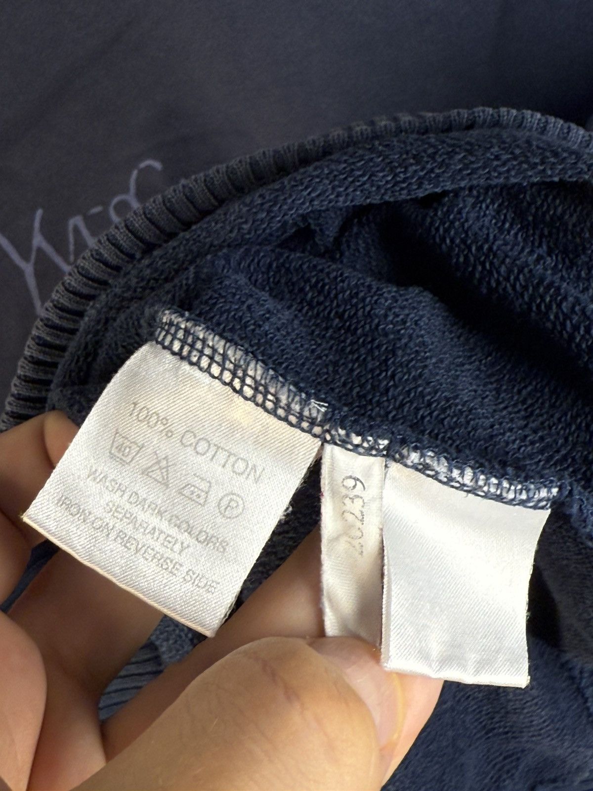Yves Saint Laurent Big Logo YSL Sweatshirt Navy Vintage Paris Crewneck y2k Size US L / EU 52-54 / 3 - 5 Thumbnail
