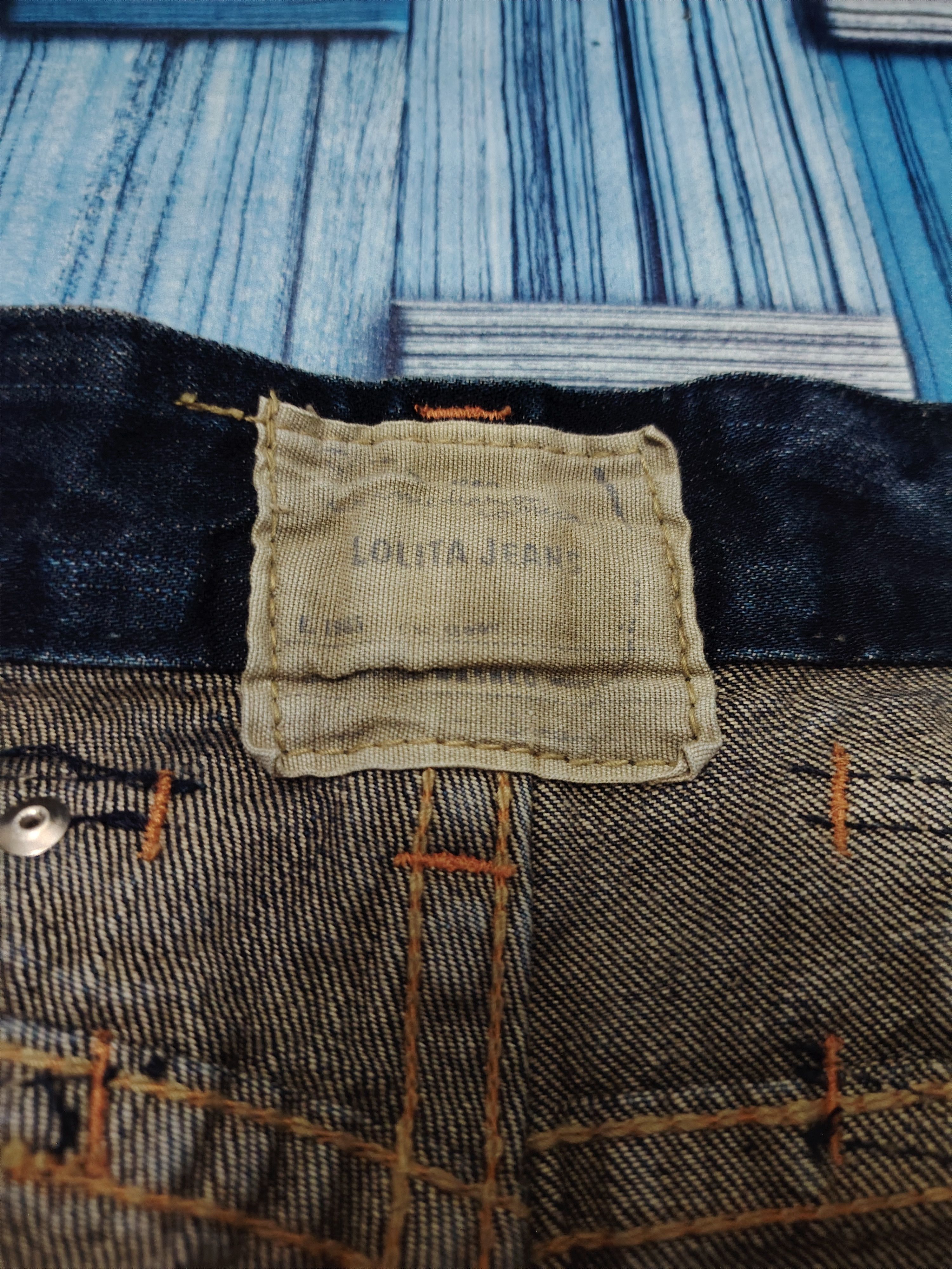 Japanese Brand Yoshitomo Nara Lolita Flared Mud Wash Distressed Size US 30 / EU 46 - 10 Thumbnail