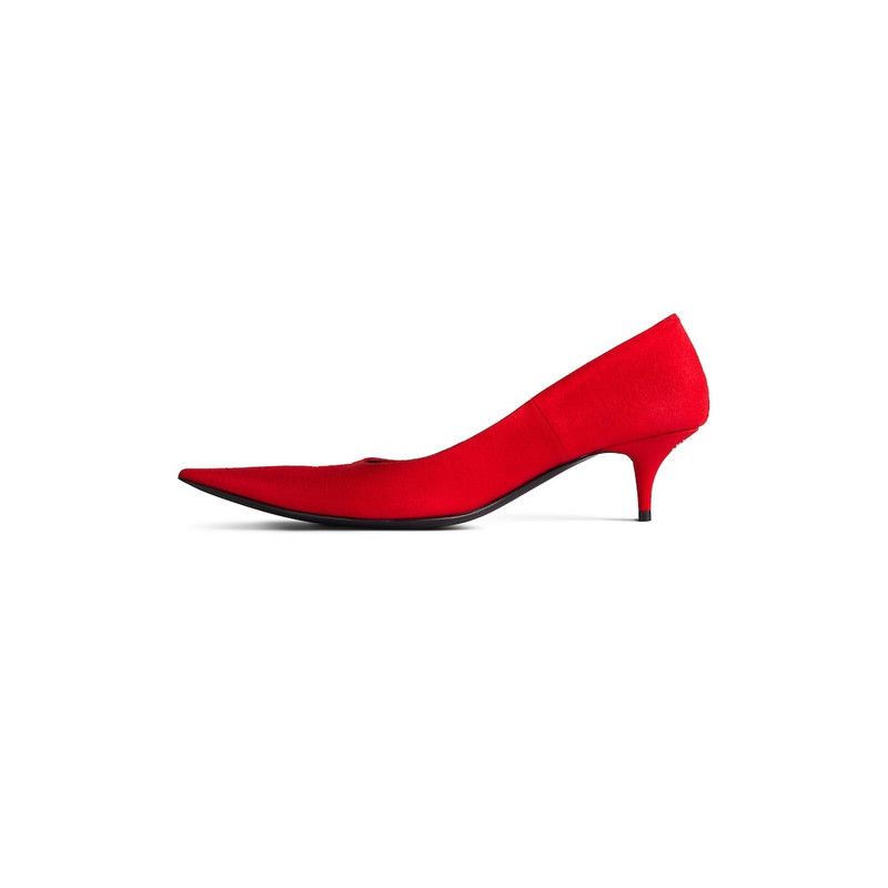 Balenciaga o1tr1nto0426 Avenue Pumps in Red Size US 9 / IT 39 - 4 Thumbnail