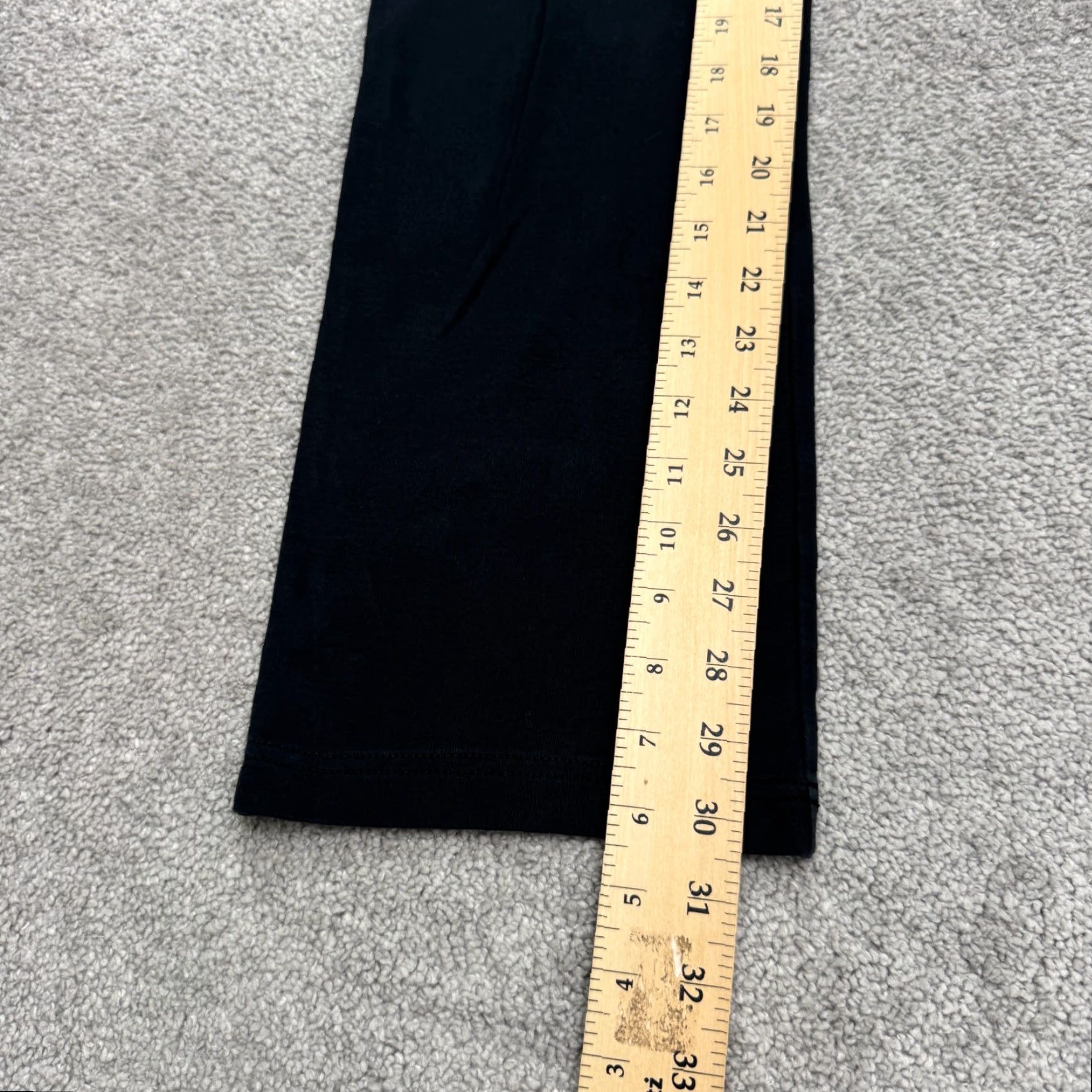 Chaps VINTAGE Chaps Women's Flare Pants Pants Women Medium Black Casual 32x30 Stretch Feminine Size 32" / US 10 / IT 46 - 7 Thumbnail