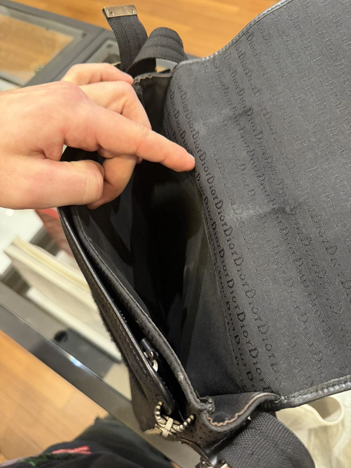 Dior Dior Vintage Messenger Bag Size ONE SIZE - 7 Thumbnail
