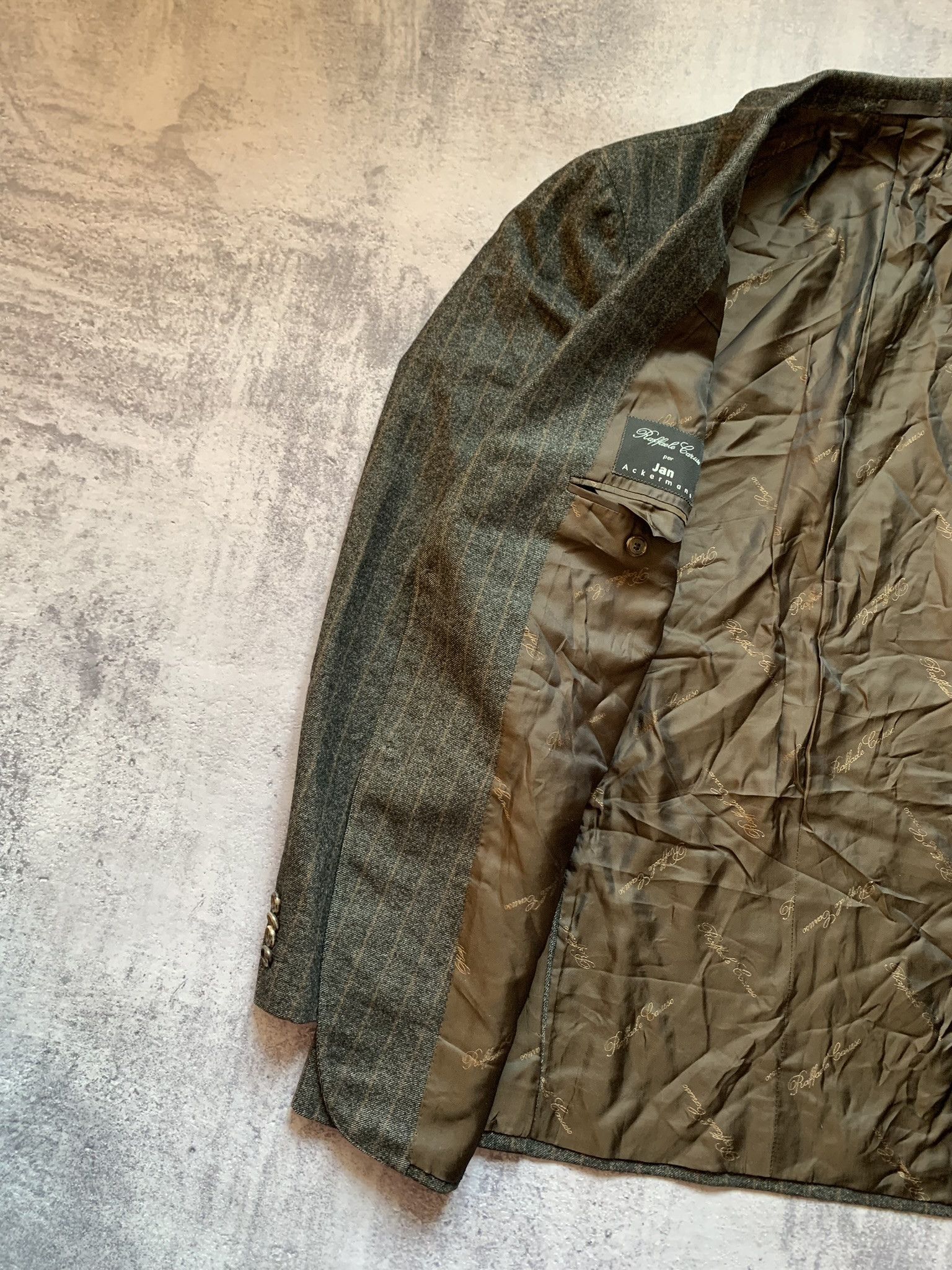 Other Raffaele Caruso per Jan Ackermans Blazer Jacket Size 54R - 7 Thumbnail