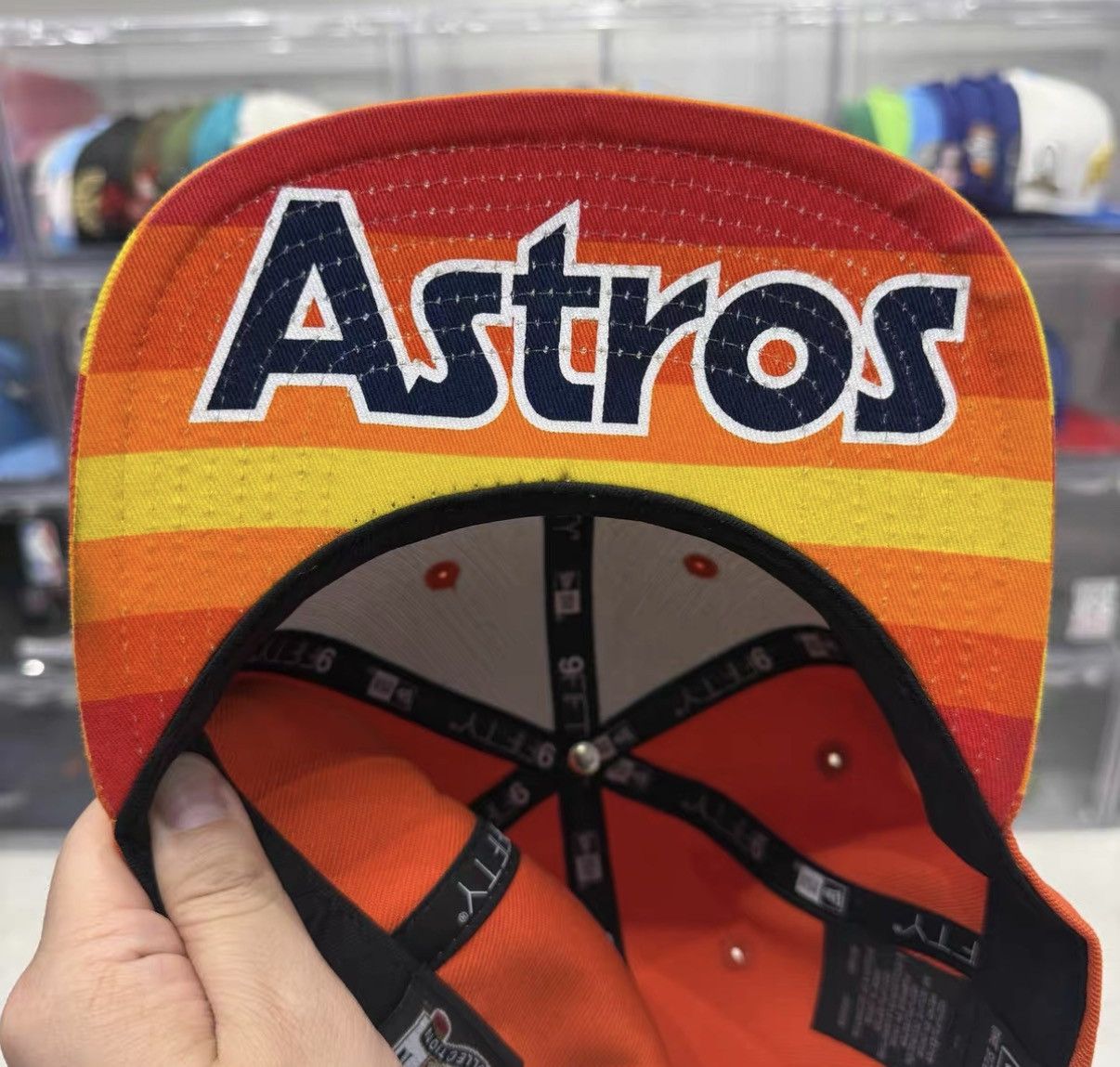 New Era New Era MLB Houston Astros Classic Baseball Cap J32 Size ONE SIZE - 8 Thumbnail