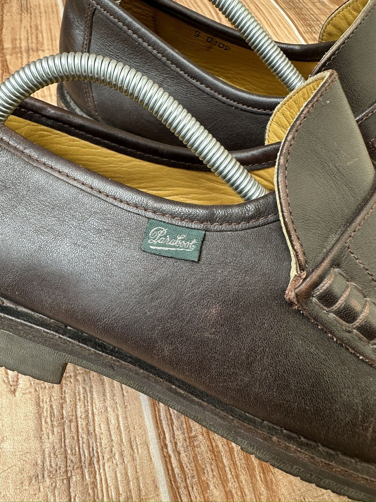 Paraboot Paraboot Brighton Air Marron Mocassin Loafers Size US 10 / EU 43 - 7 Thumbnail