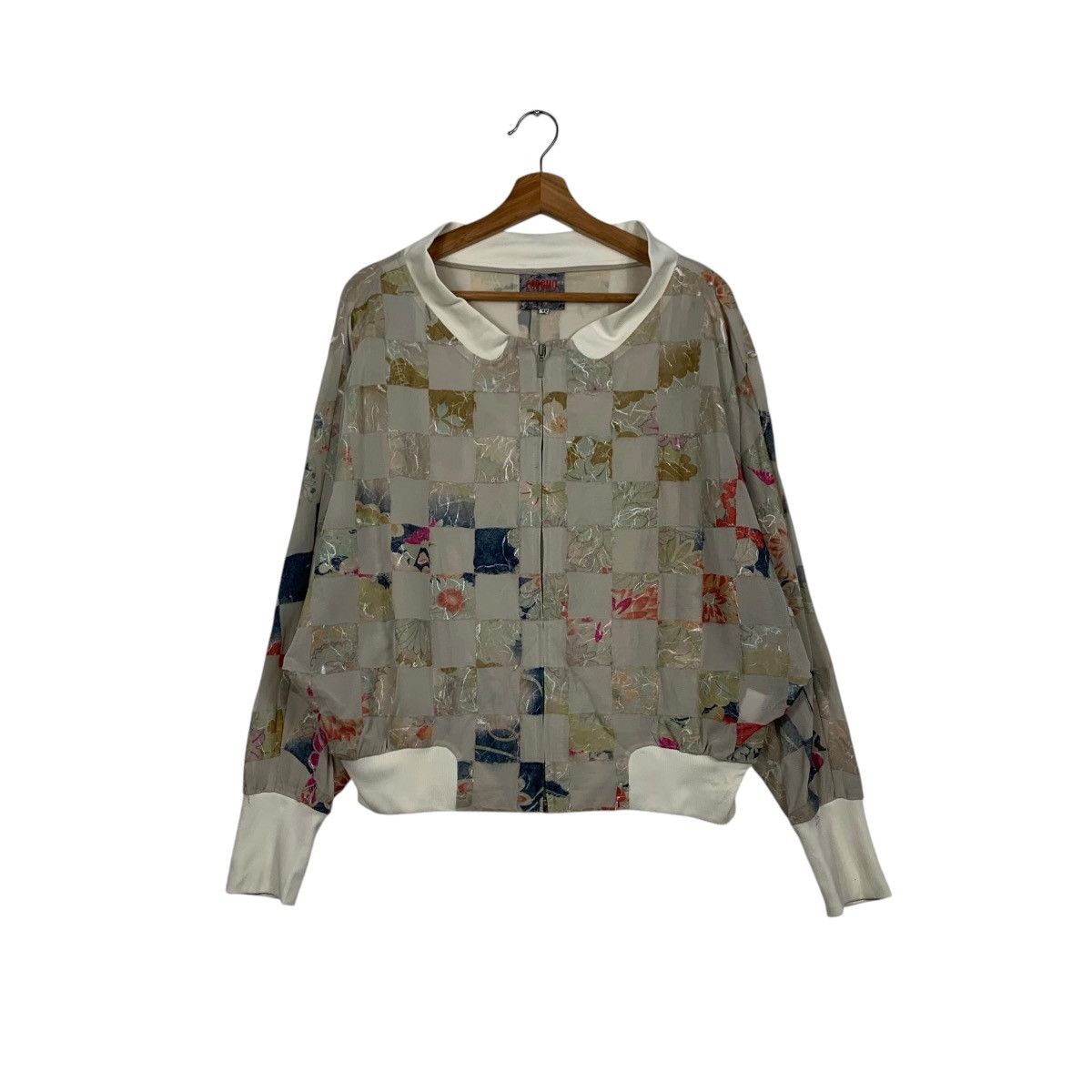 Japanese Brand COROMO by Deco Sugai Checked Light Jacket #1690-C75 Size L / US 10 / IT 46 - 1 Thumbnail