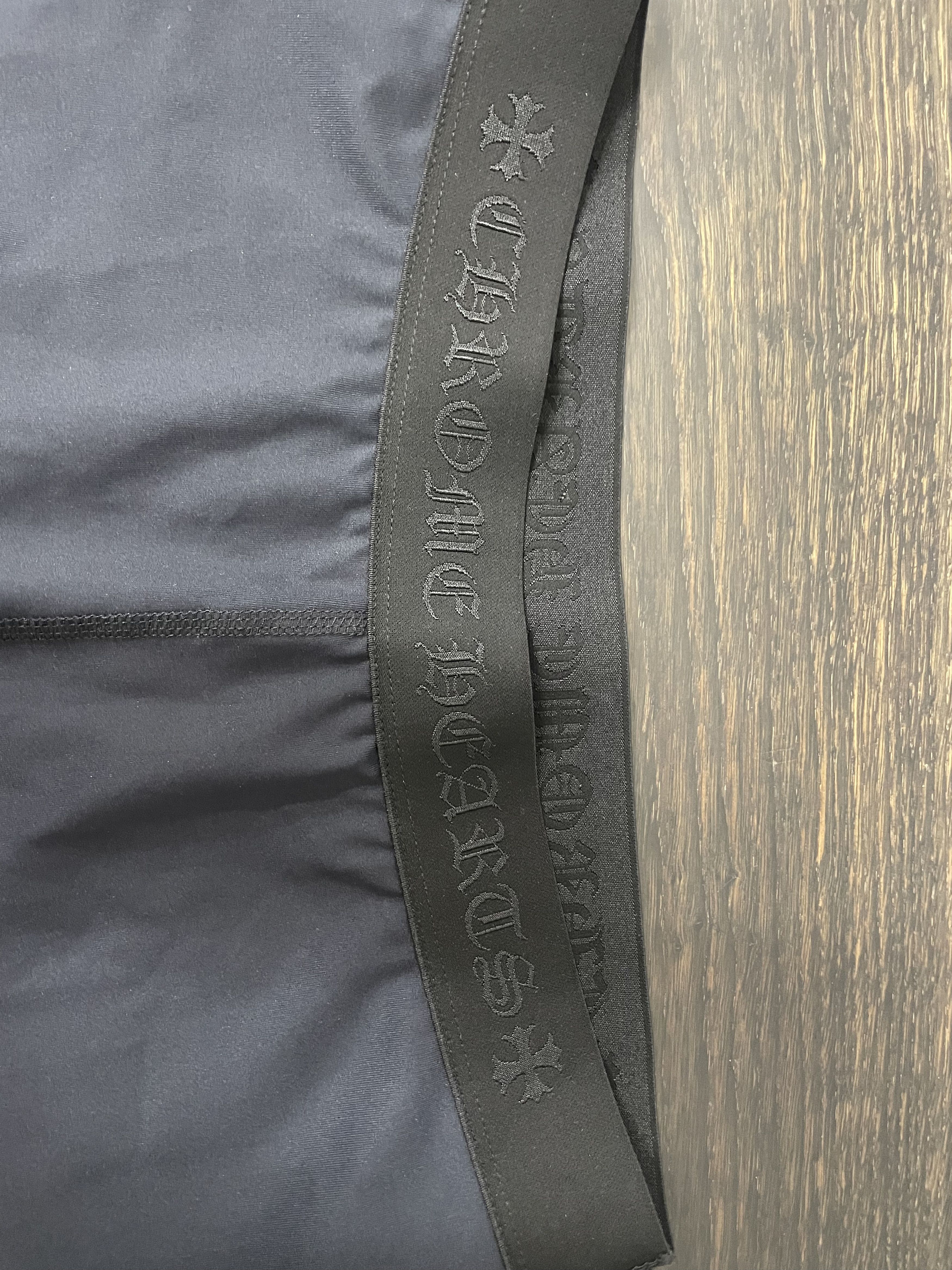 Chrome Hearts Chrome Hearts Black CH Logo Yoga Wear Sports Shorts Size 26" / US 2 / IT 38 - 8 Thumbnail