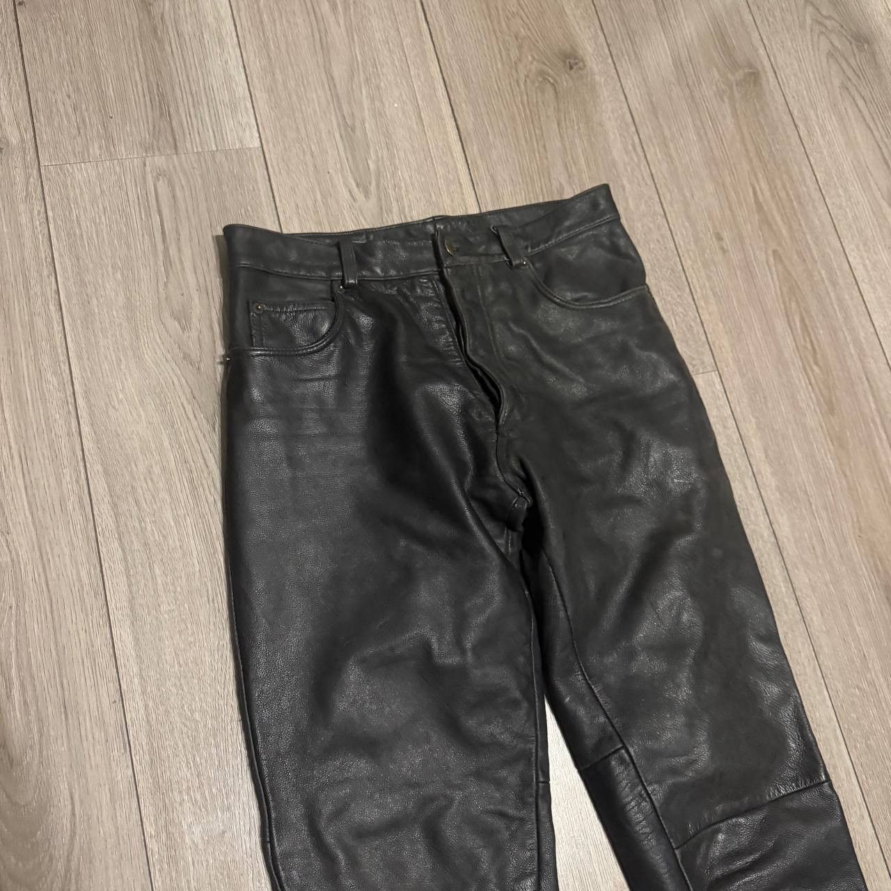 Other mens leather pants black Size 30 Size US 30 / EU 46 - 3 Thumbnail