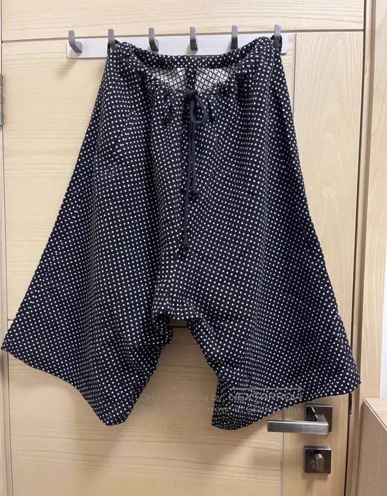 Yohji Yamamoto Yohji Yamamoto size 1 Black and white polka-dot pants Size US 28 / EU 44 - 1 Thumbnail