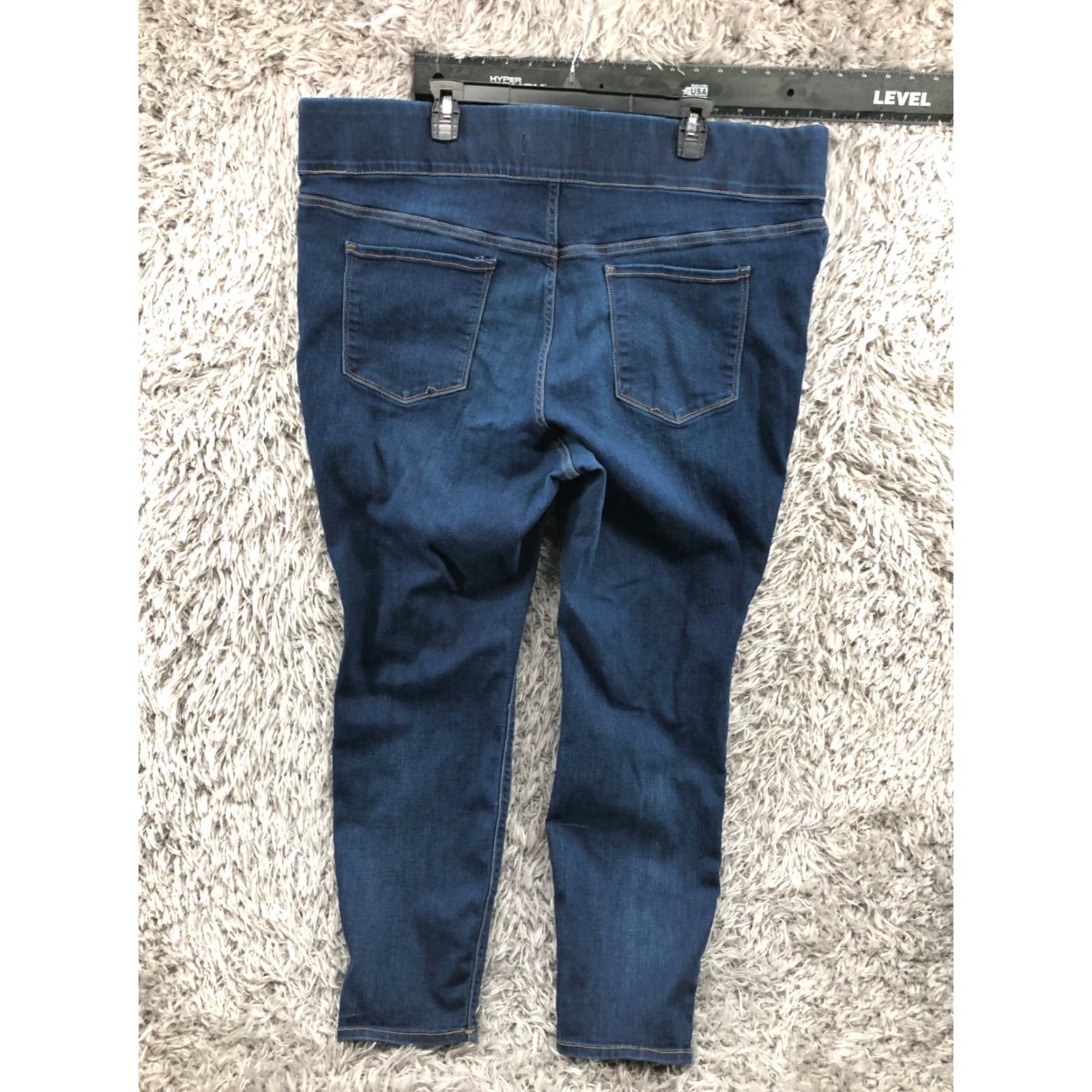 Old Navy Old Navy Jeans Plus Size 26 Womens Blue High Rise Skinny Jegging Belt Loops 5-Pocket Denim Regular Comfort Size 26" / US 2 / IT 38 - 5 Thumbnail