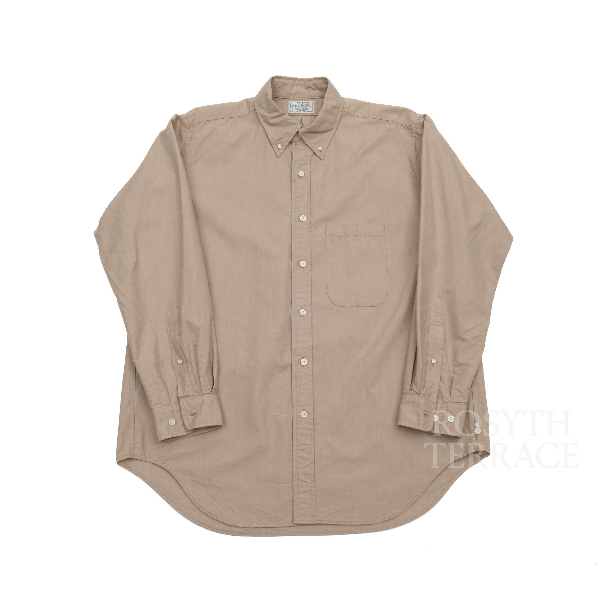 Unlikely 【Unlikely / BUTTON DOWN SHIRTS OXFORD (BEIGE) / SIZE L】 Size US L / EU 52-54 / 3 - 1 Thumbnail
