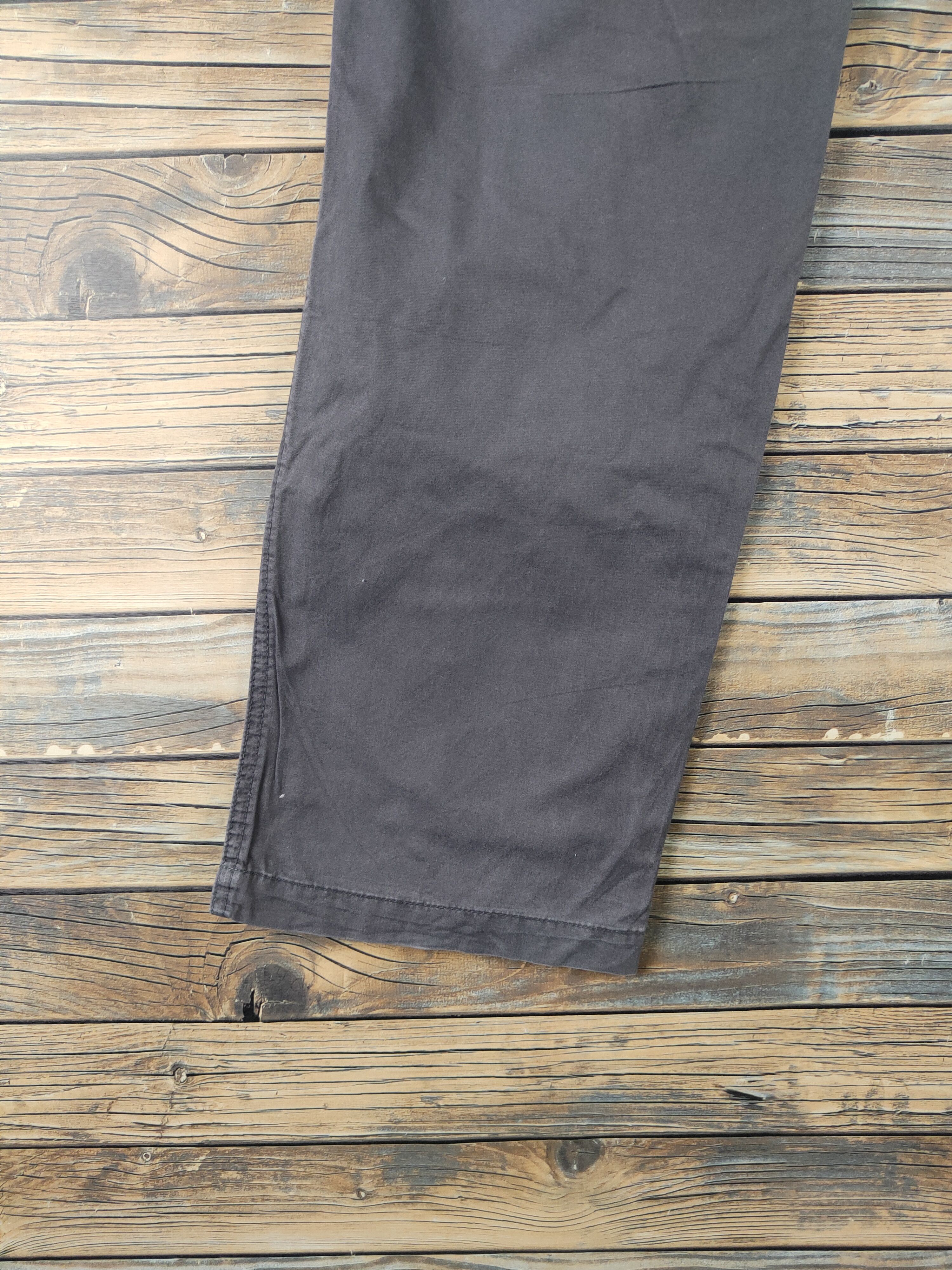 Japanese Brand DL Japanese Brand Dark Gray Multipocket Cargo Pants #2152 Size US 31 - 9 Thumbnail