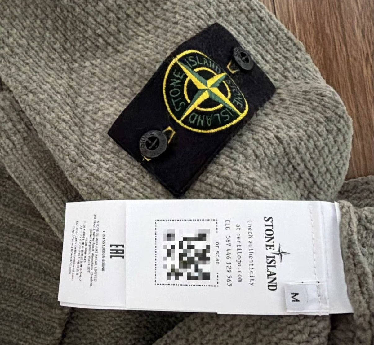 Stone Island STONE ISLAND SS26 Ribbed turtleneck Size US M / EU 48-50 / 2 - 4 Thumbnail