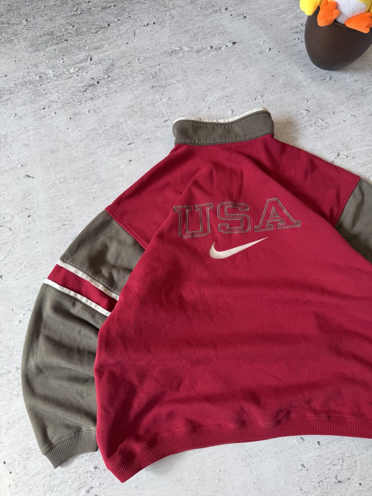 Nike × Vintage NIKE USA VINTAGE 00s OVERSIZE BAGGY SWEATSHIRT CENTER LOGO Size US L / EU 52-54 / 3 - 10 Thumbnail