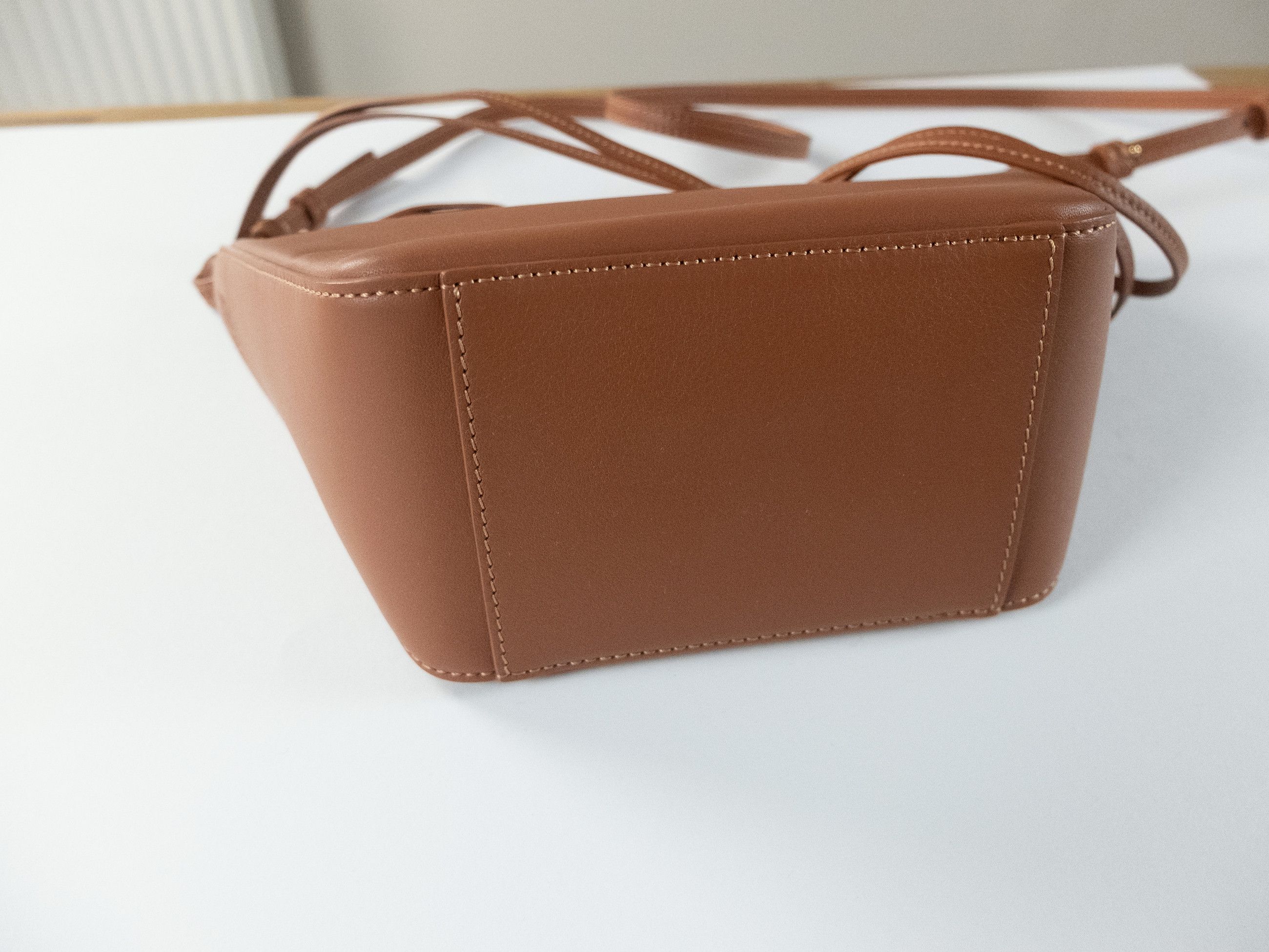 Loewe LOEWE Mini Hammock brown leather hobo shoulder bag Size ONE SIZE - 9 Thumbnail