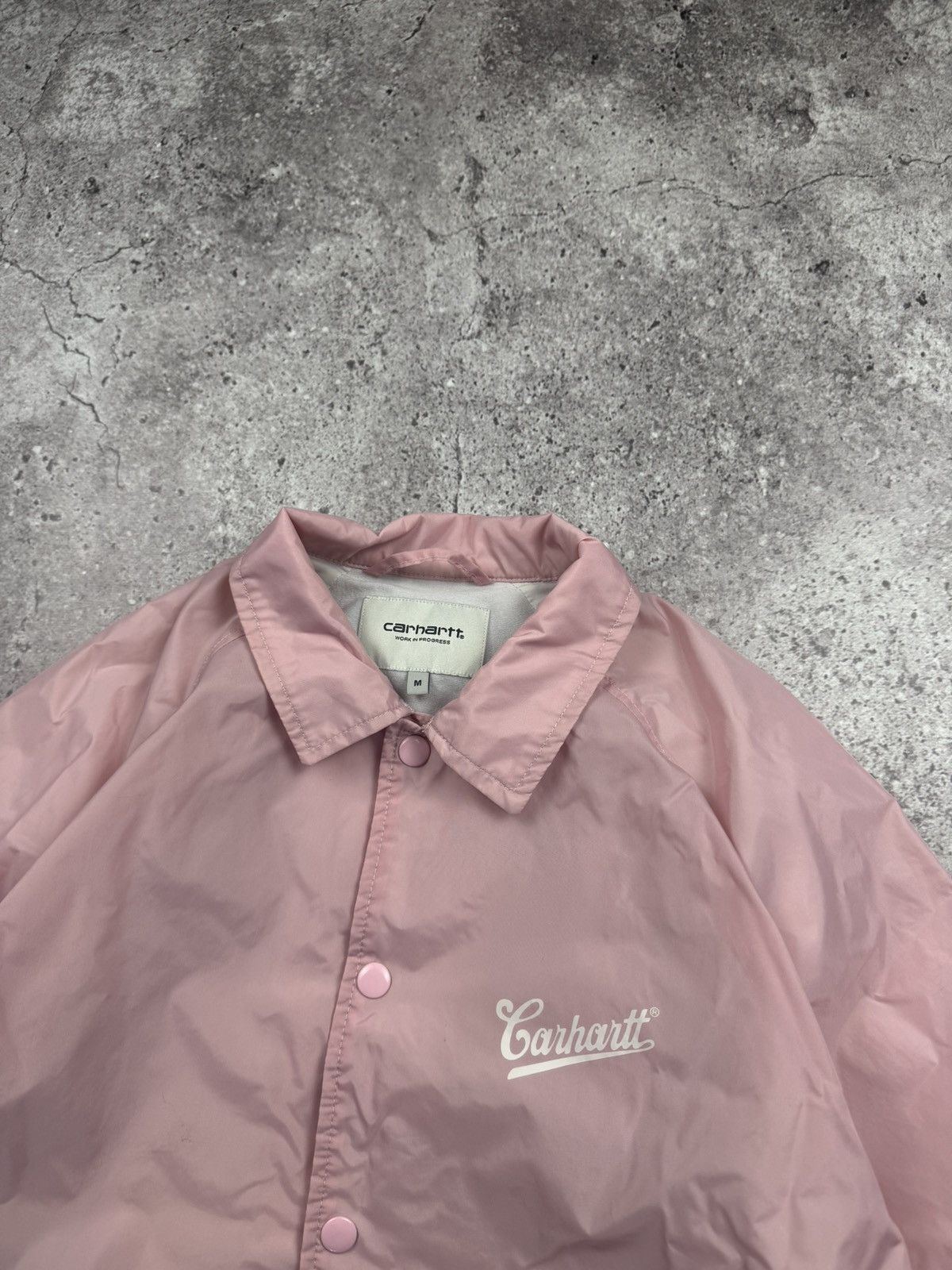 Carhartt Vintage Carhartt Y2K Pink Nylon Jacket Windbreaker Japanese Size M / US 6-8 / IT 42-44 - 2 Thumbnail